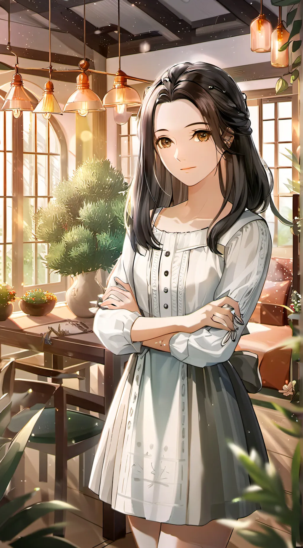 ai character: nana background