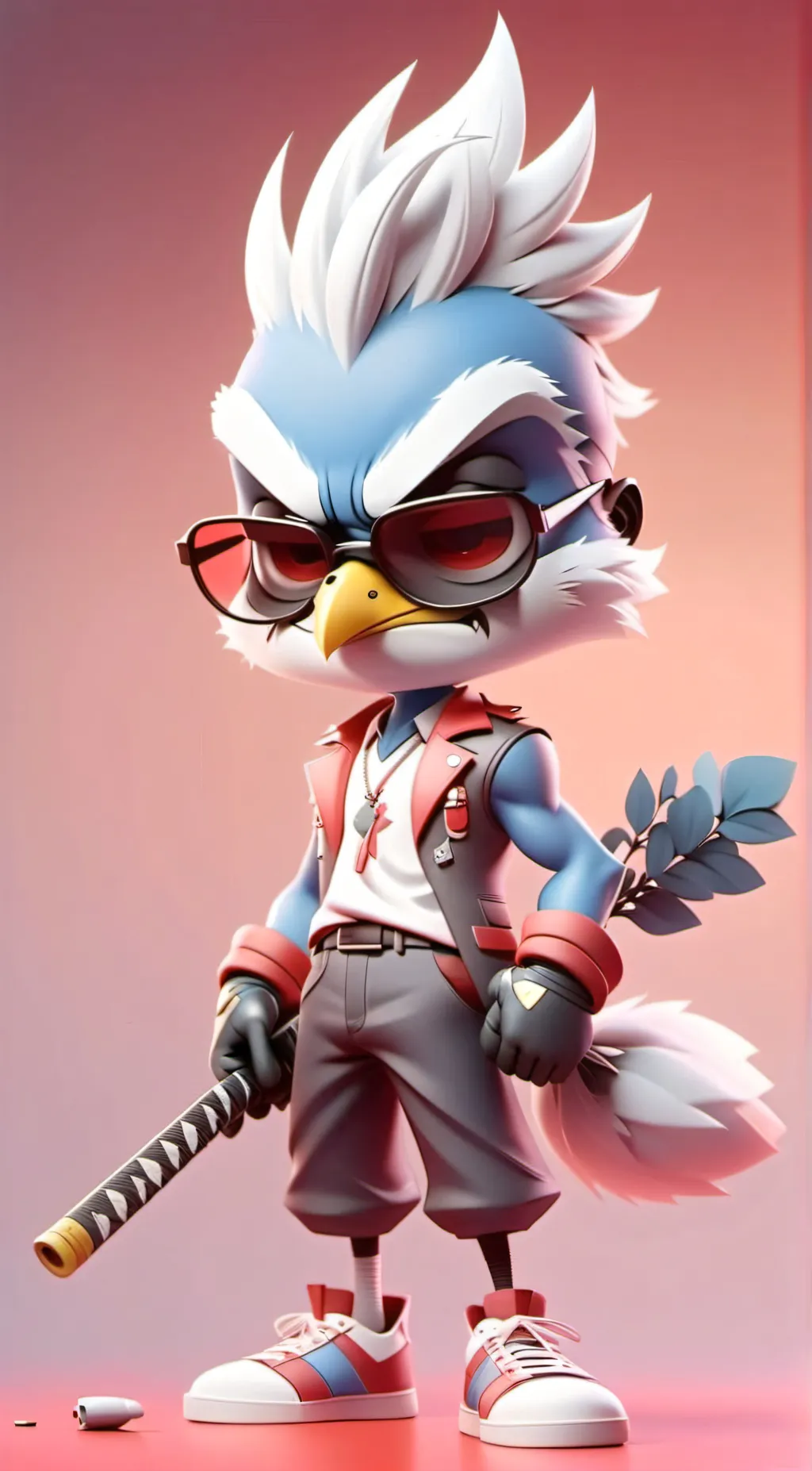 ai character: Mordecai  background