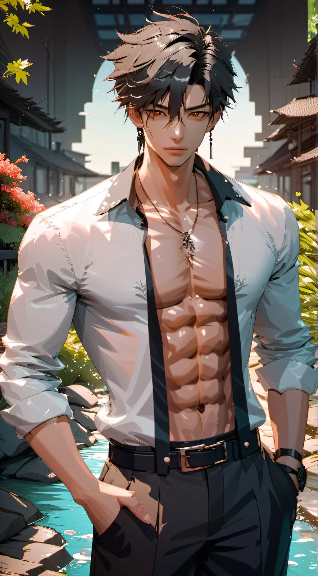 ai character: Vin background