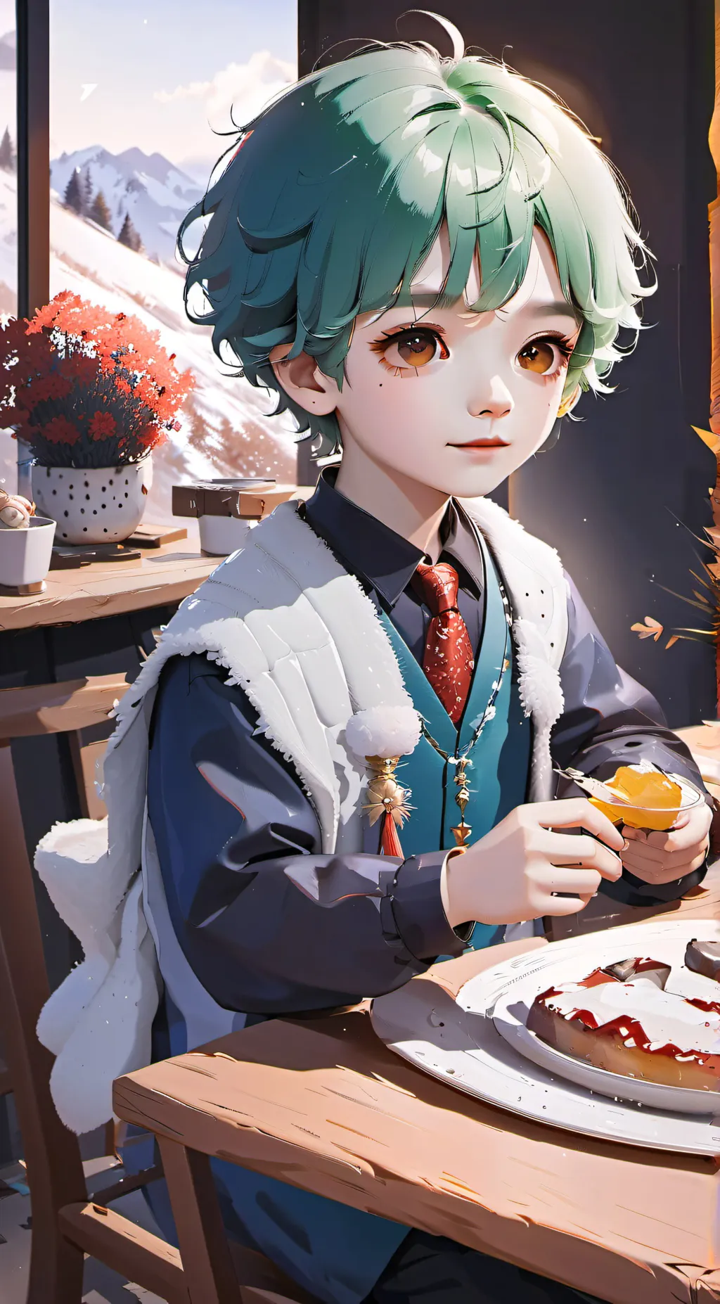 ai character: Alex background
