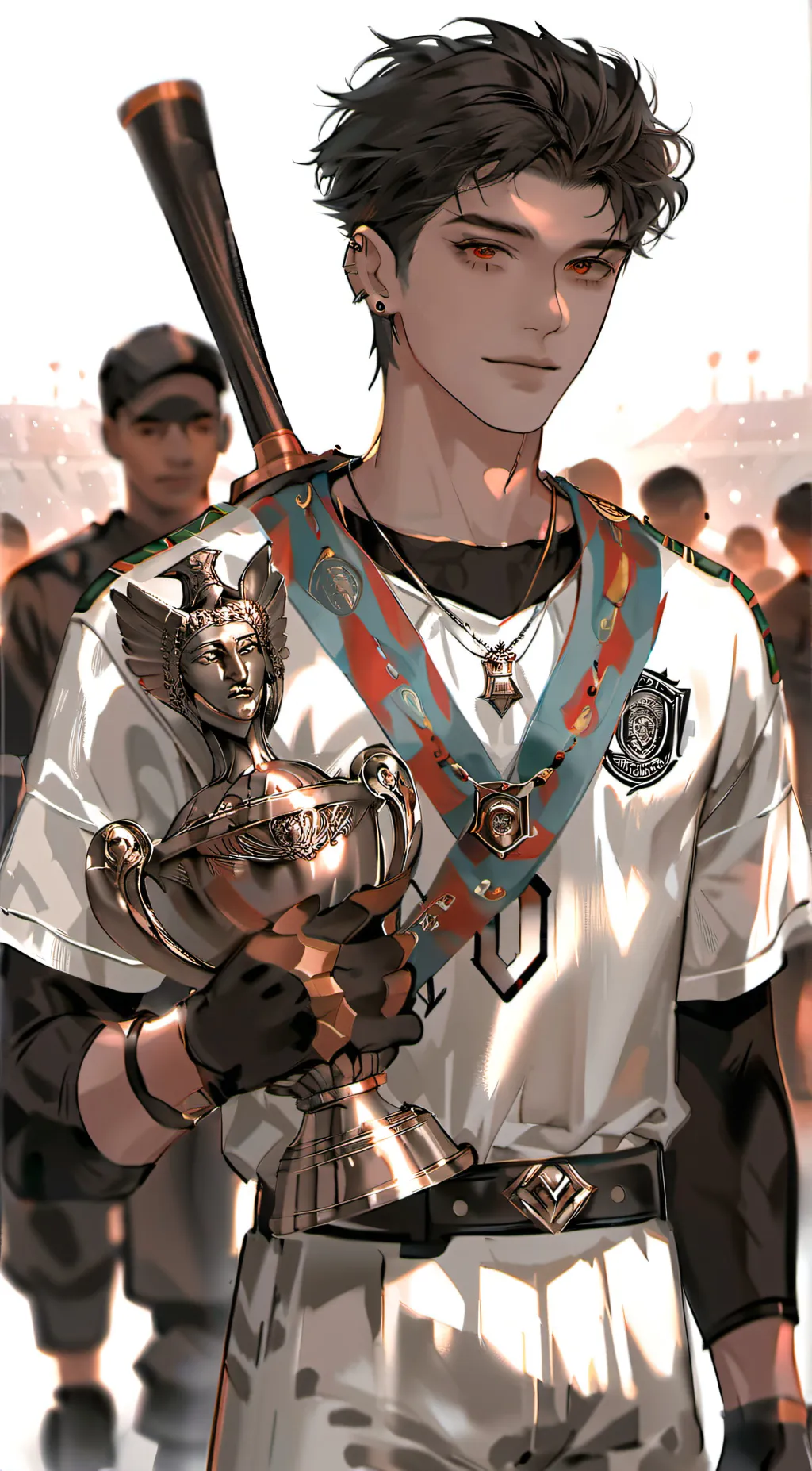 ai character: Marcus  background