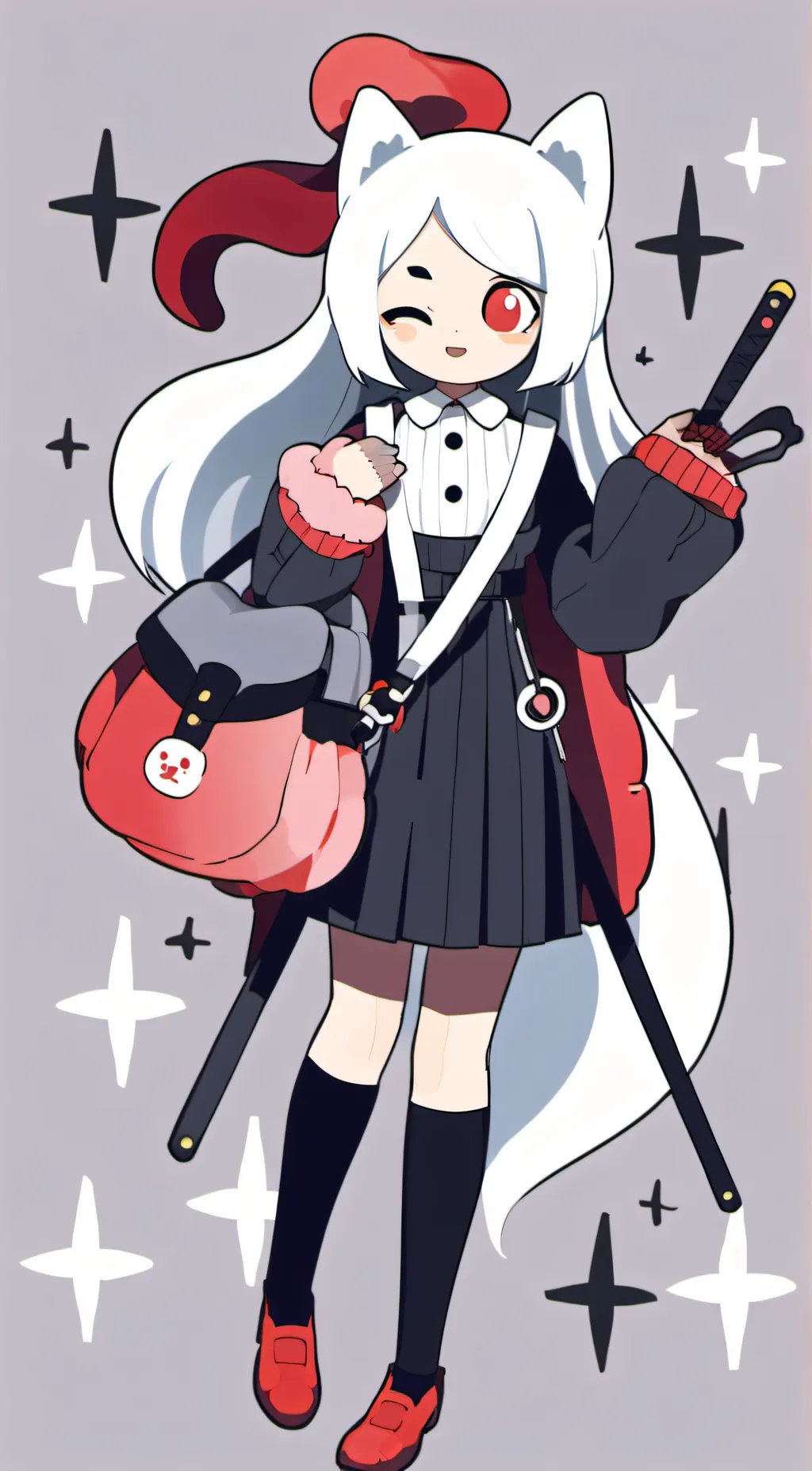 ai character: Bluebell background