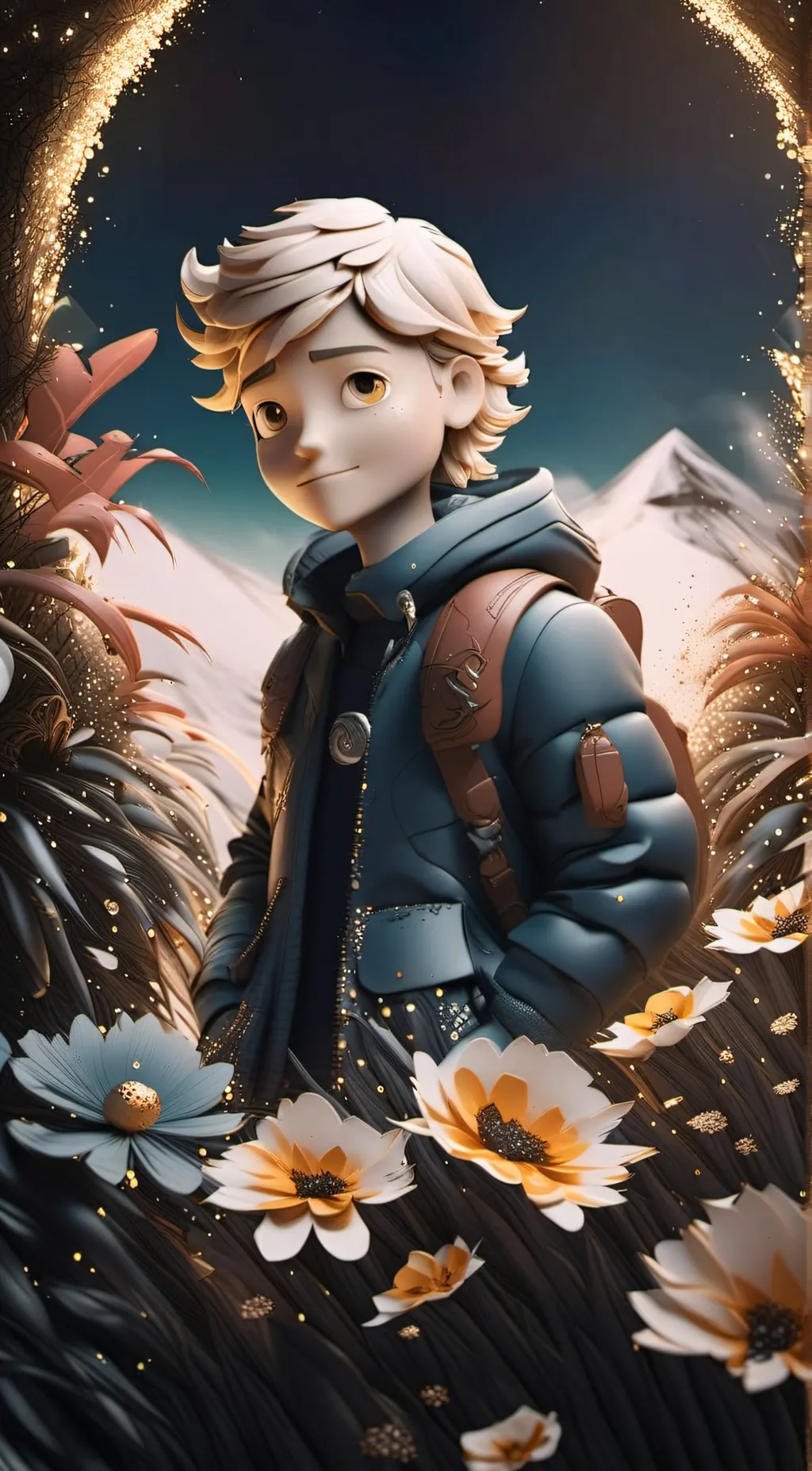 ai character: Adrien Agreste  background