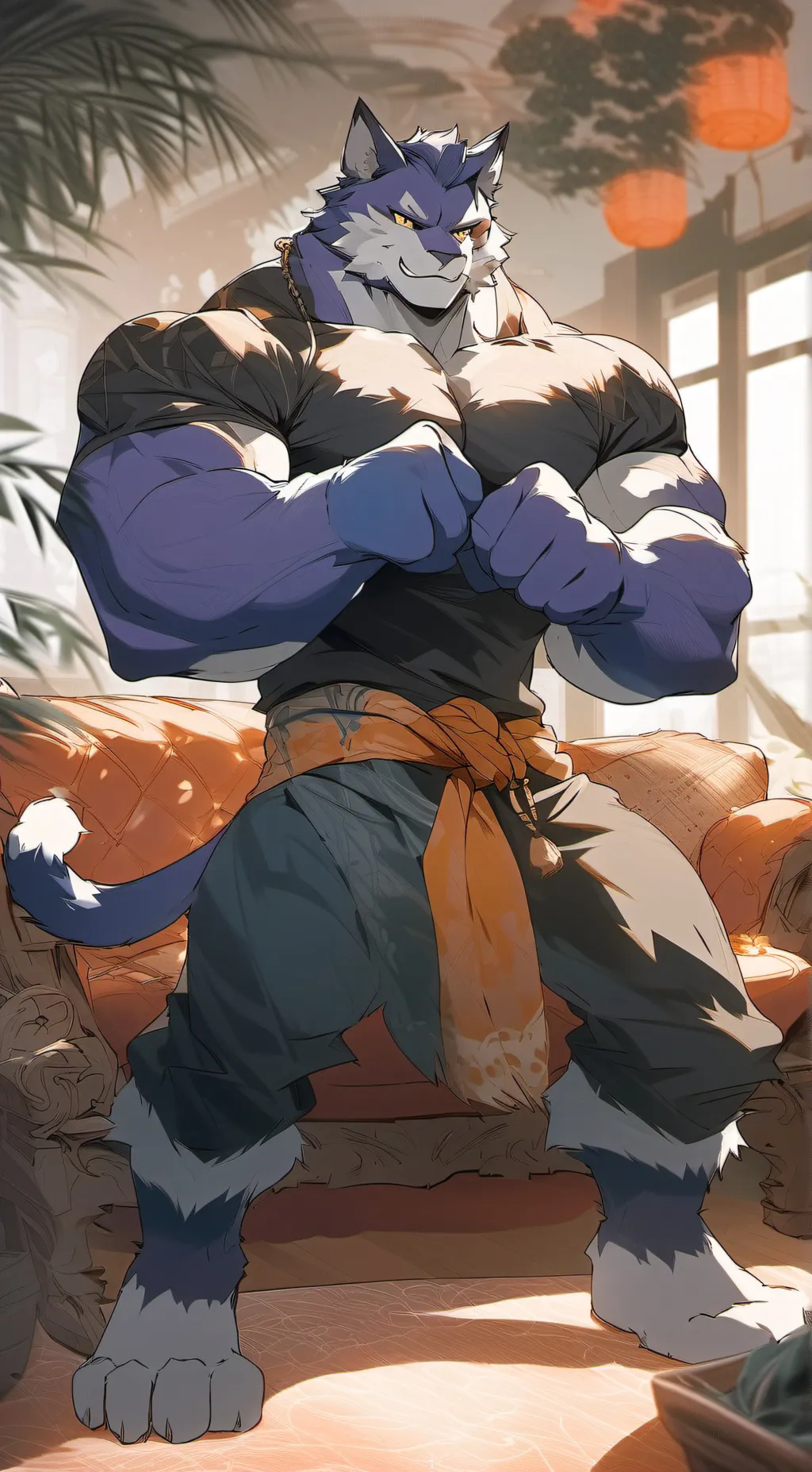 ai character: Kitsu background