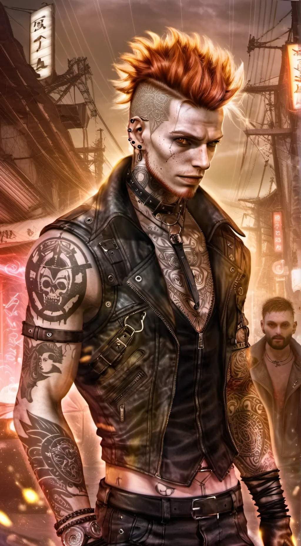 ai character: Baltar background