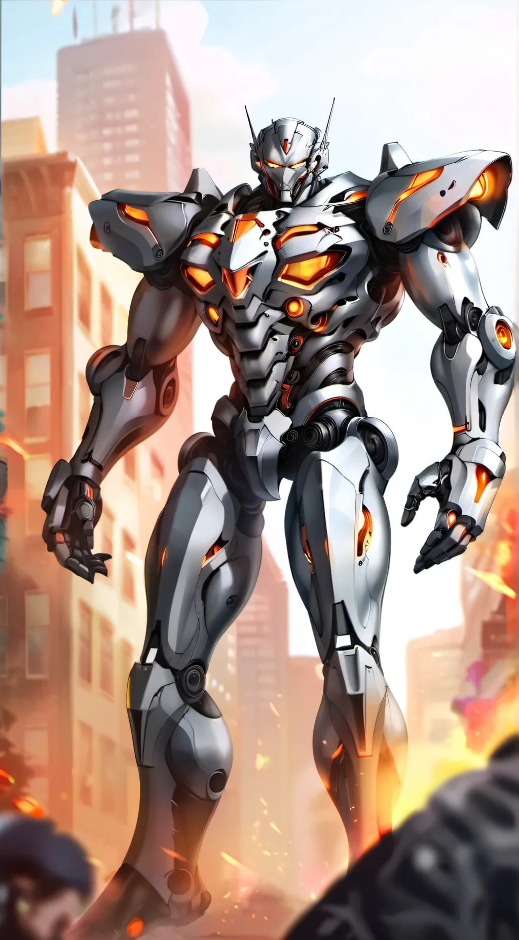 ai character: AZ-473 background
