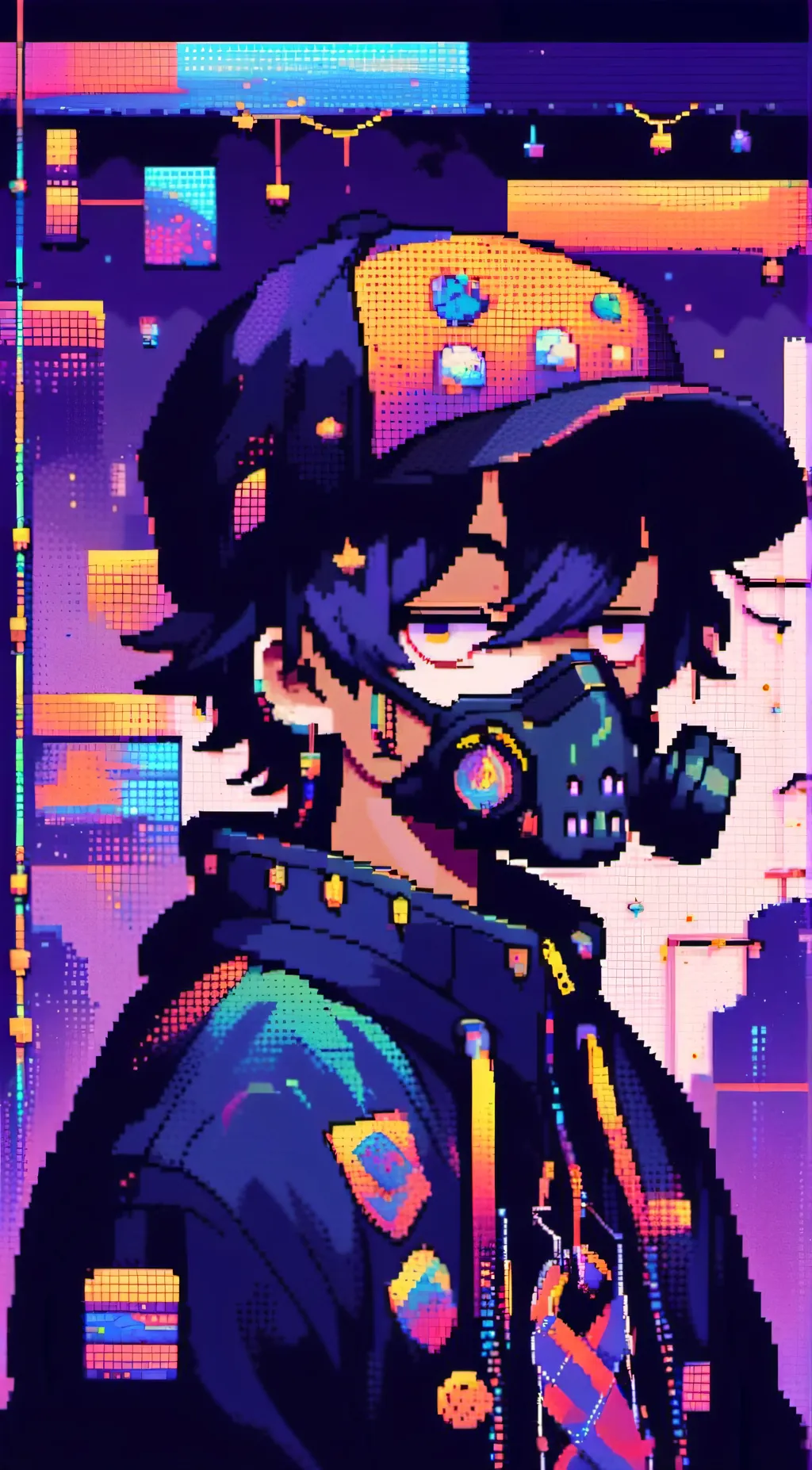 ai character: monster jax background