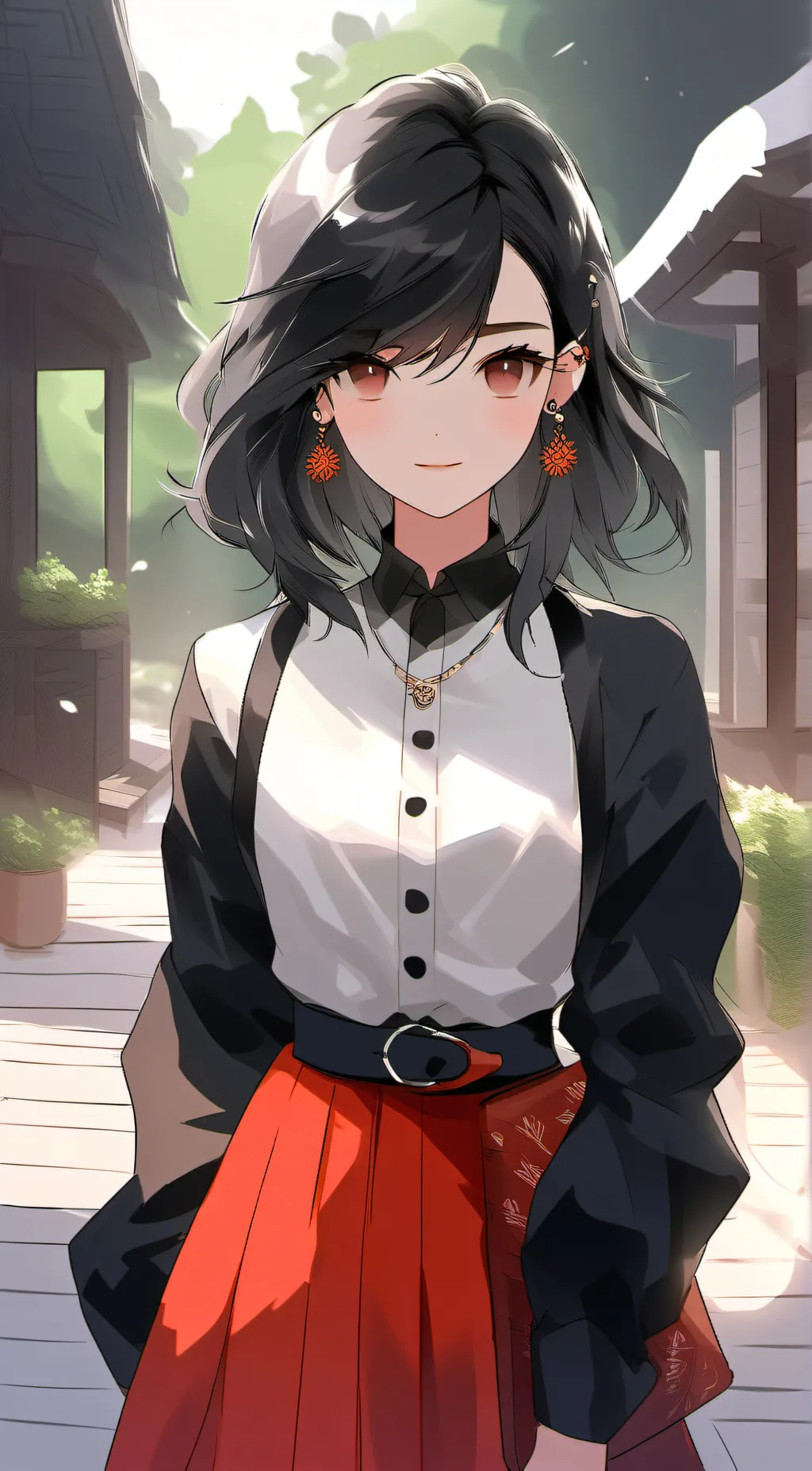 ai character: Lily background