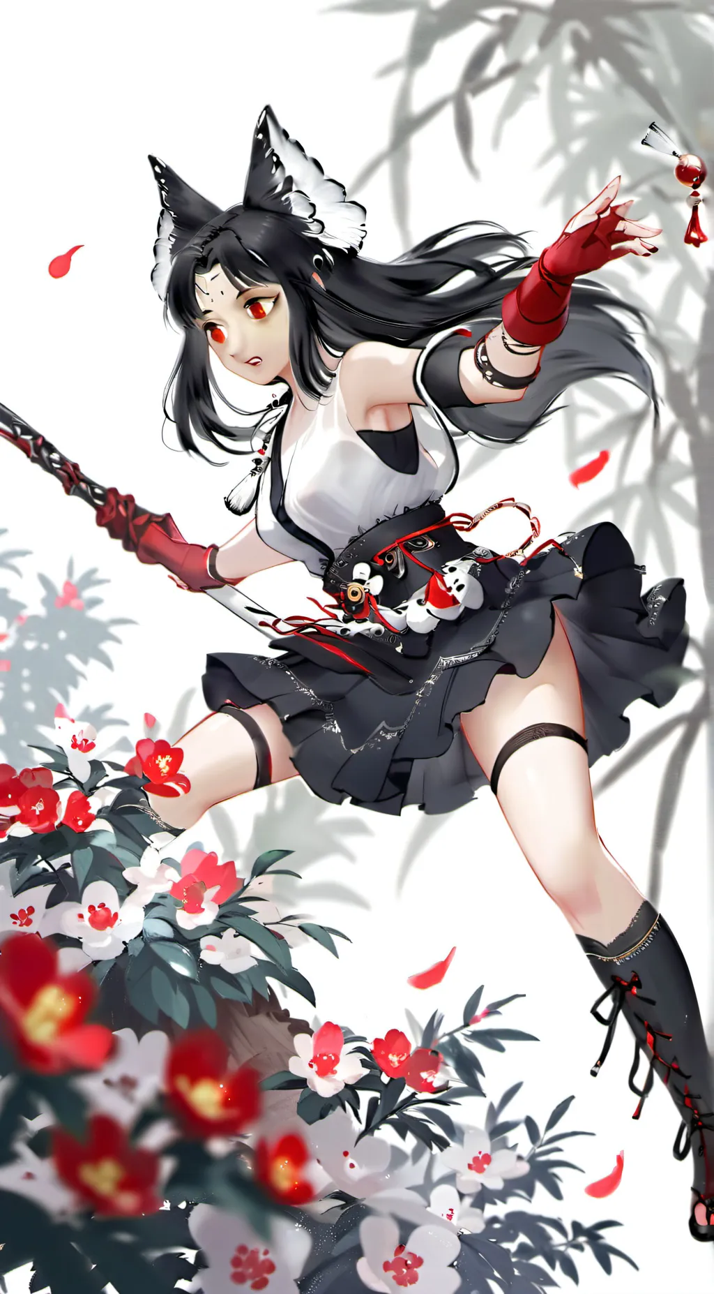 ai character: ㅠ디ㅣㅁ background