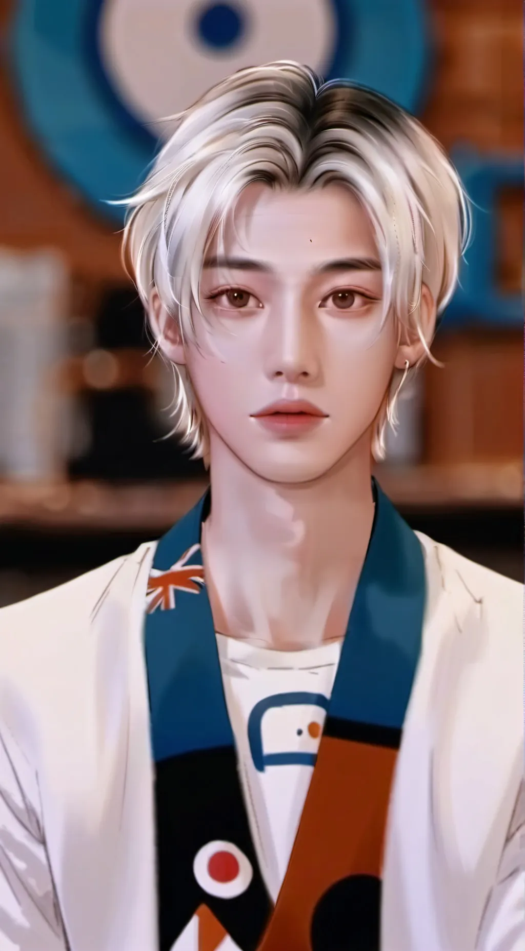 ai character: stray kids  background