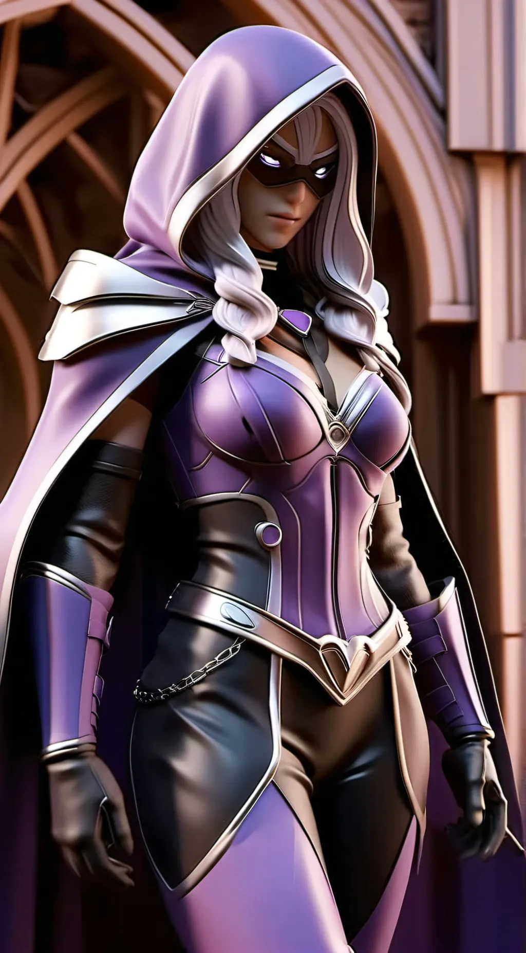 ai character: Stephanie Brown background