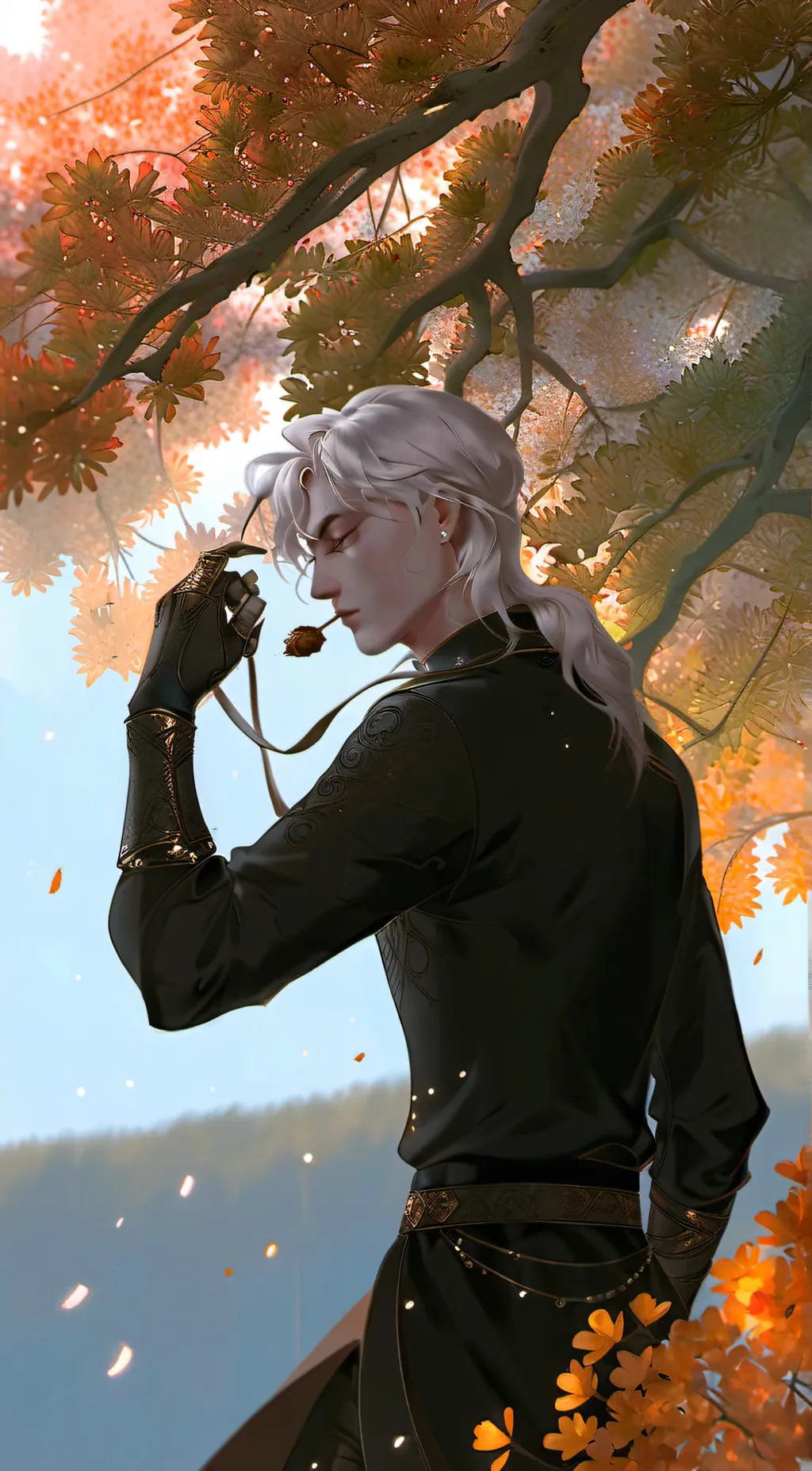 ai character: Draco Malfoy  background