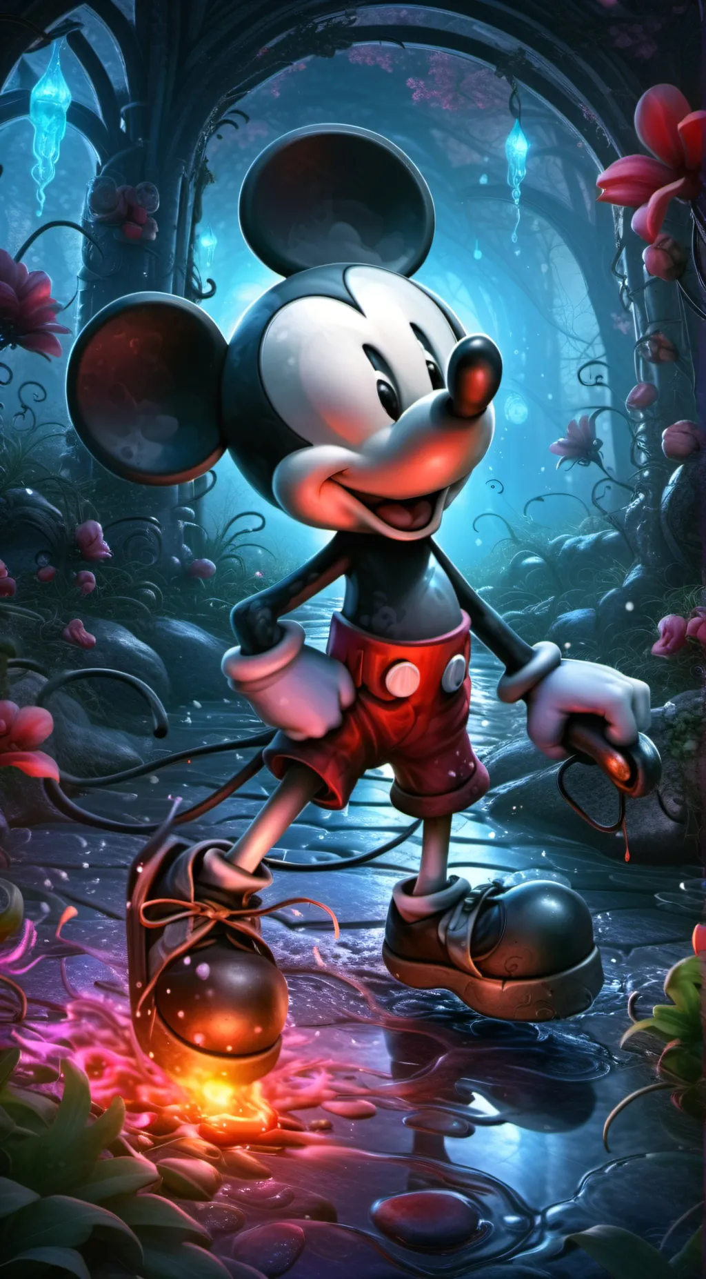 ai character: insanity background