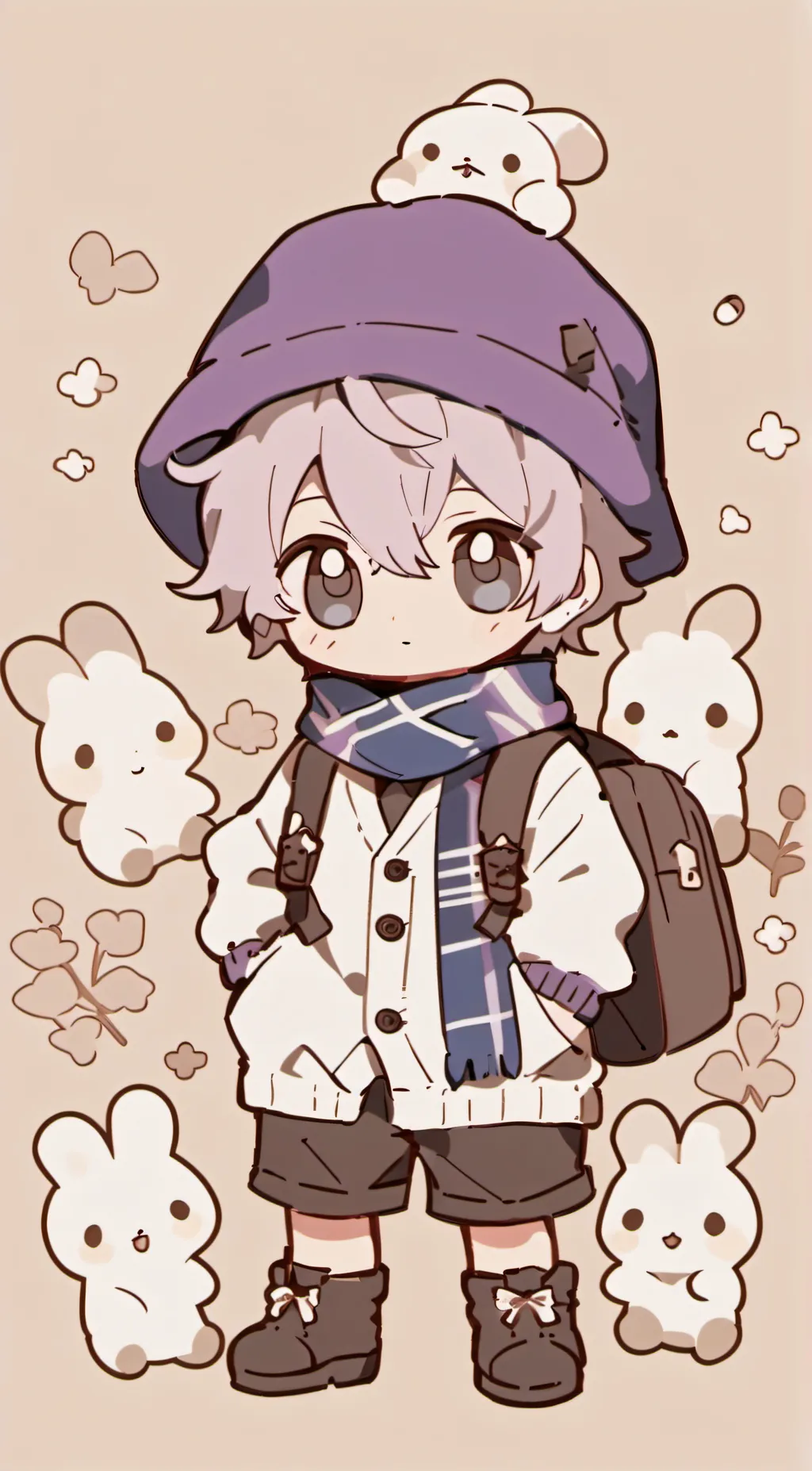 ai character: ravio  background