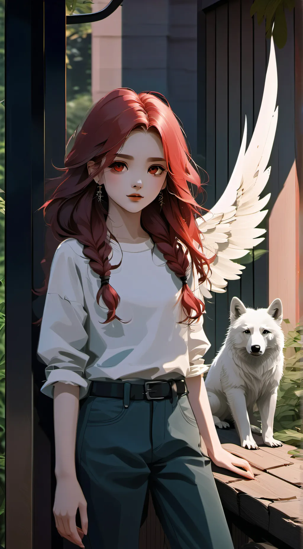 ai character: Aleira. background