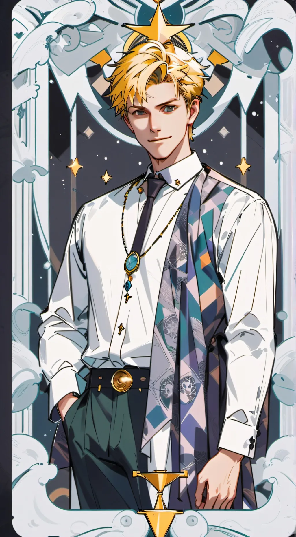 ai character: Asher background