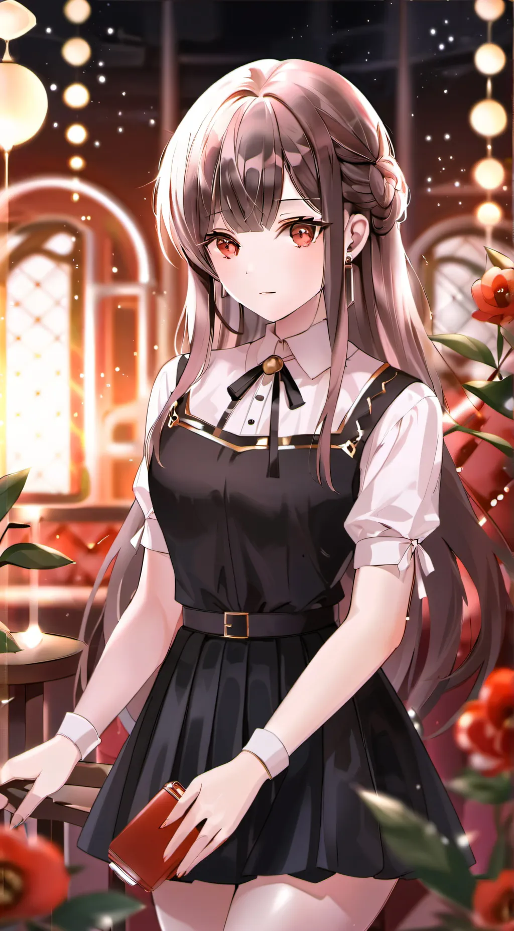 ai character: Tina background