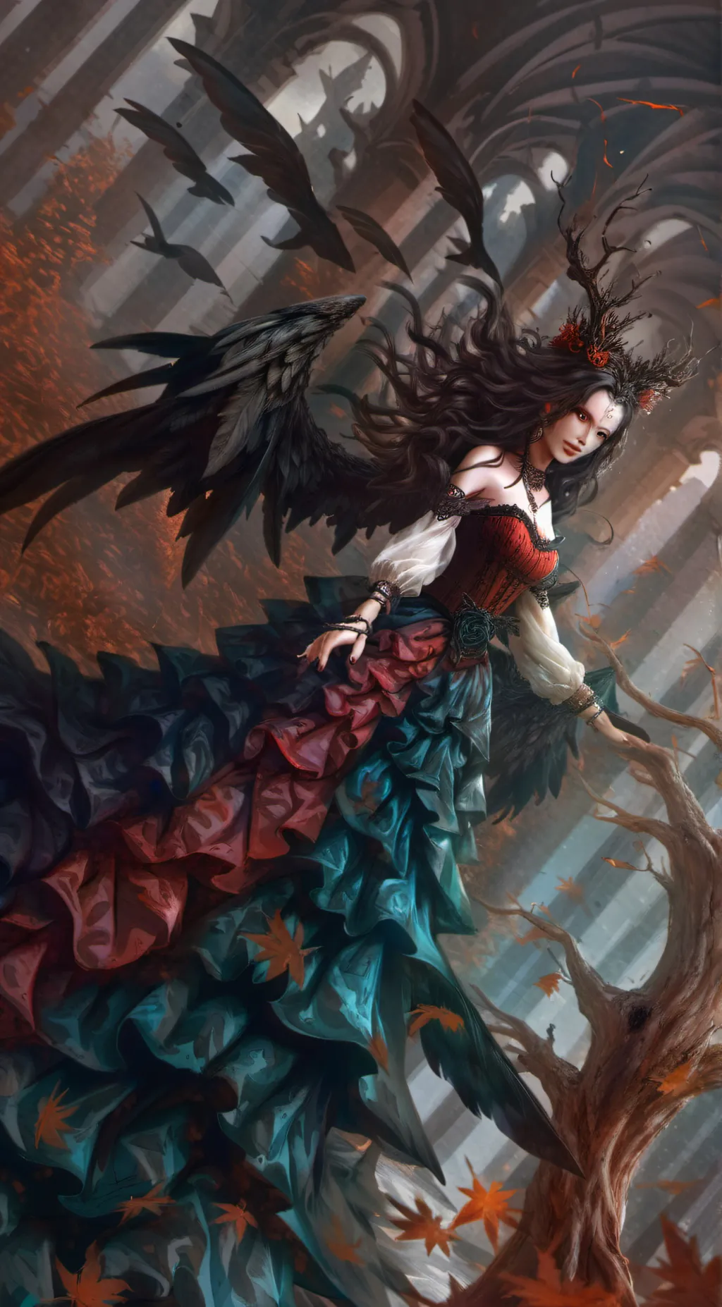 ai character: Lizzy. background
