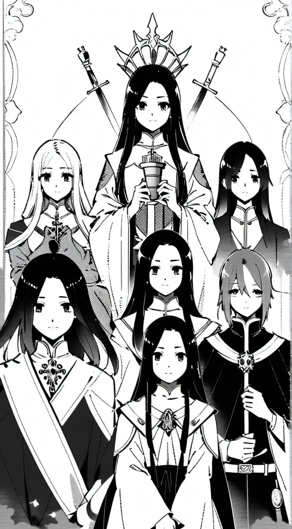 ai character: Your chess harem background