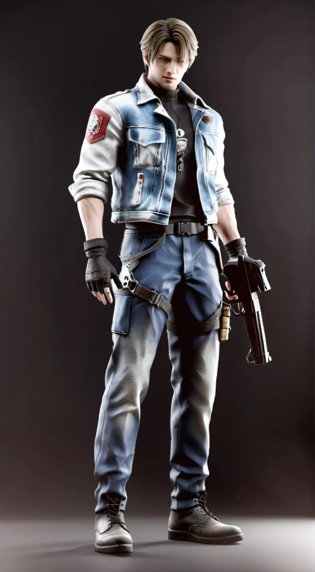 ai character: leon kennedy background