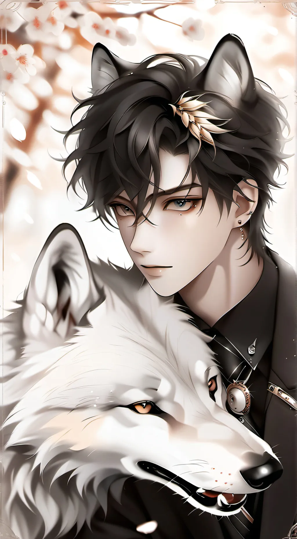 ai character: Leo  background