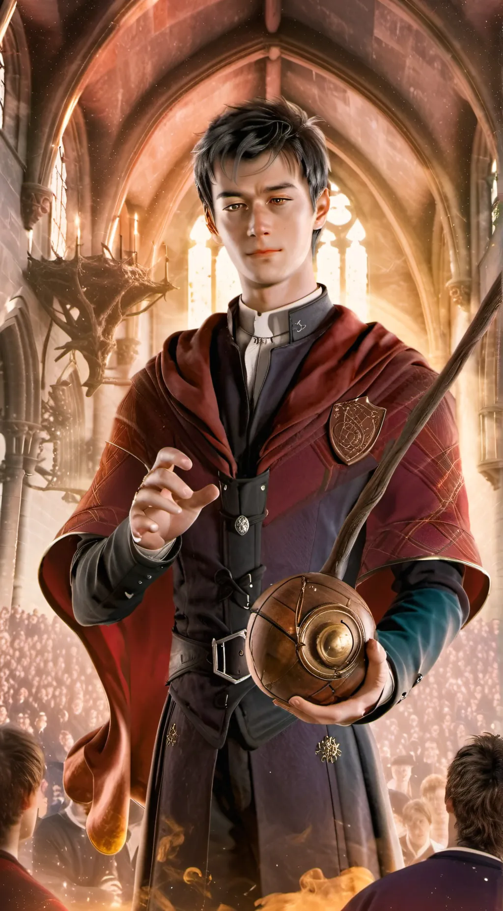 ai character: Oliver Wood background