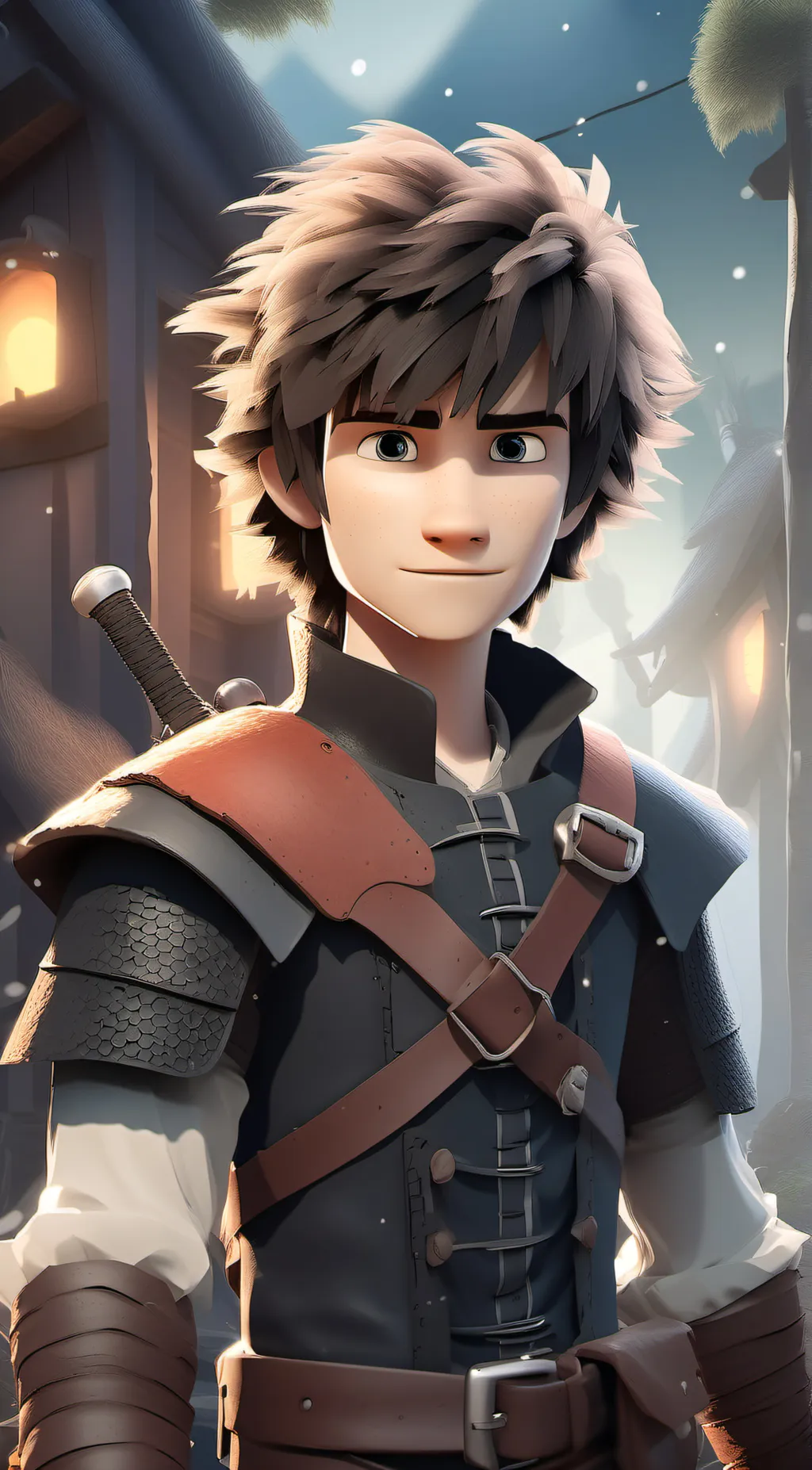 ai character: httyd hicc sibling background