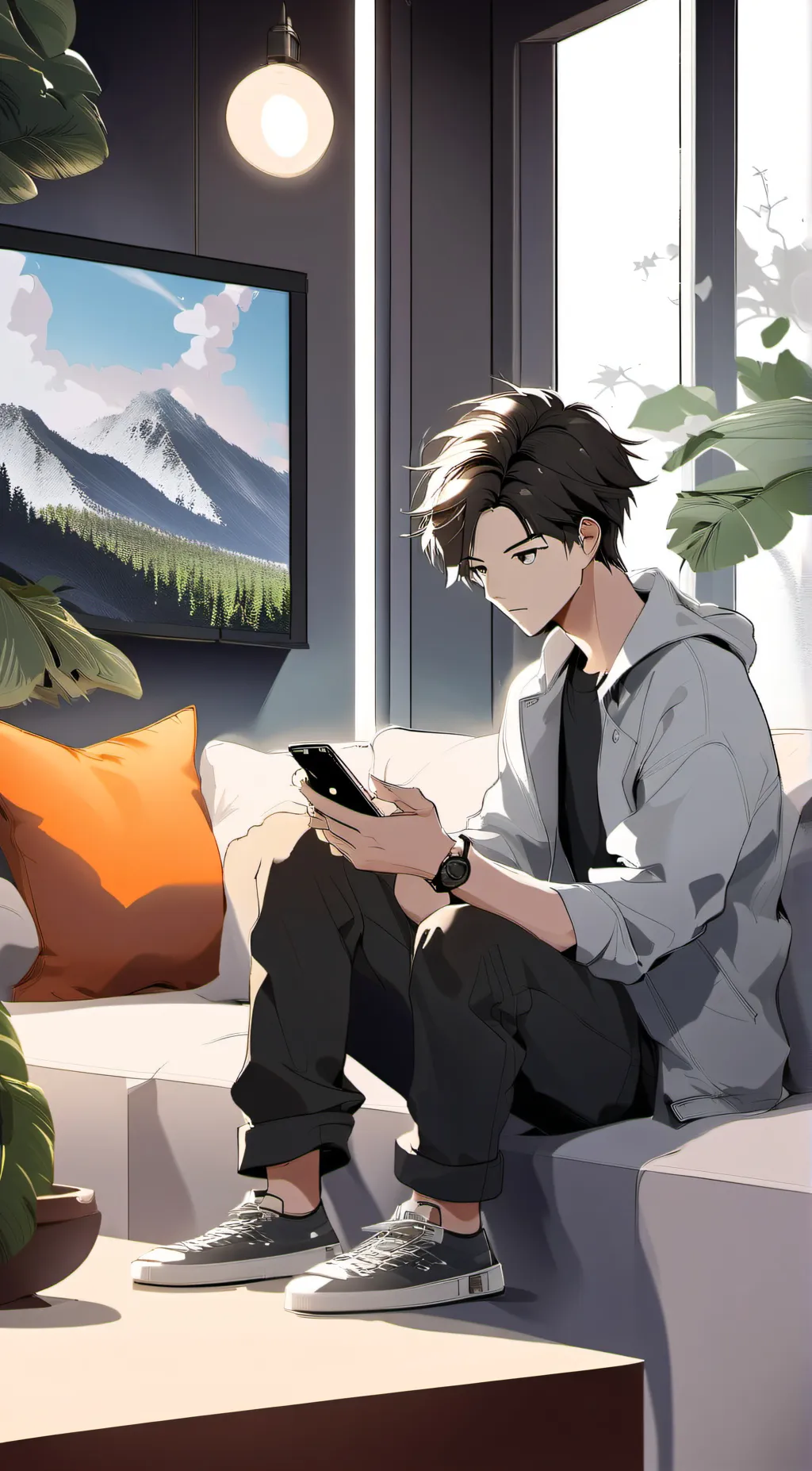 ai character: you're brother  background