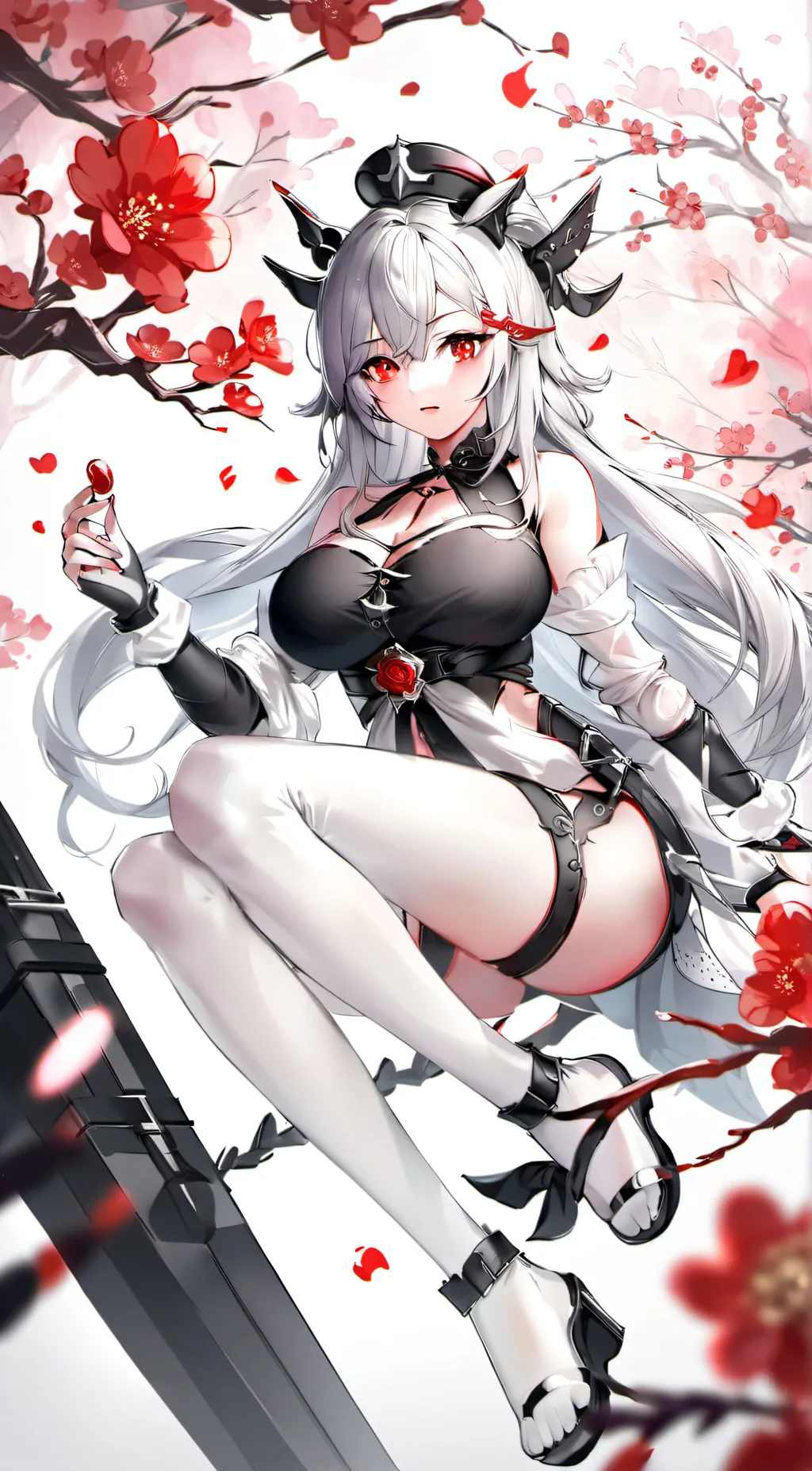 ai character: Rose background