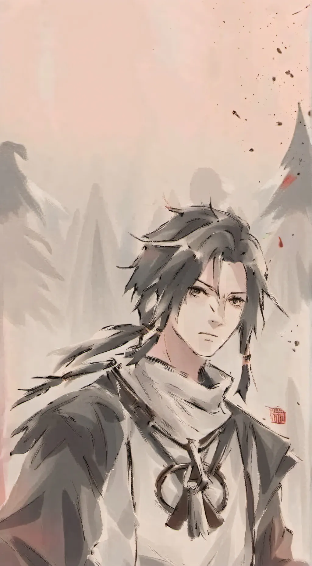 ai character: ren background