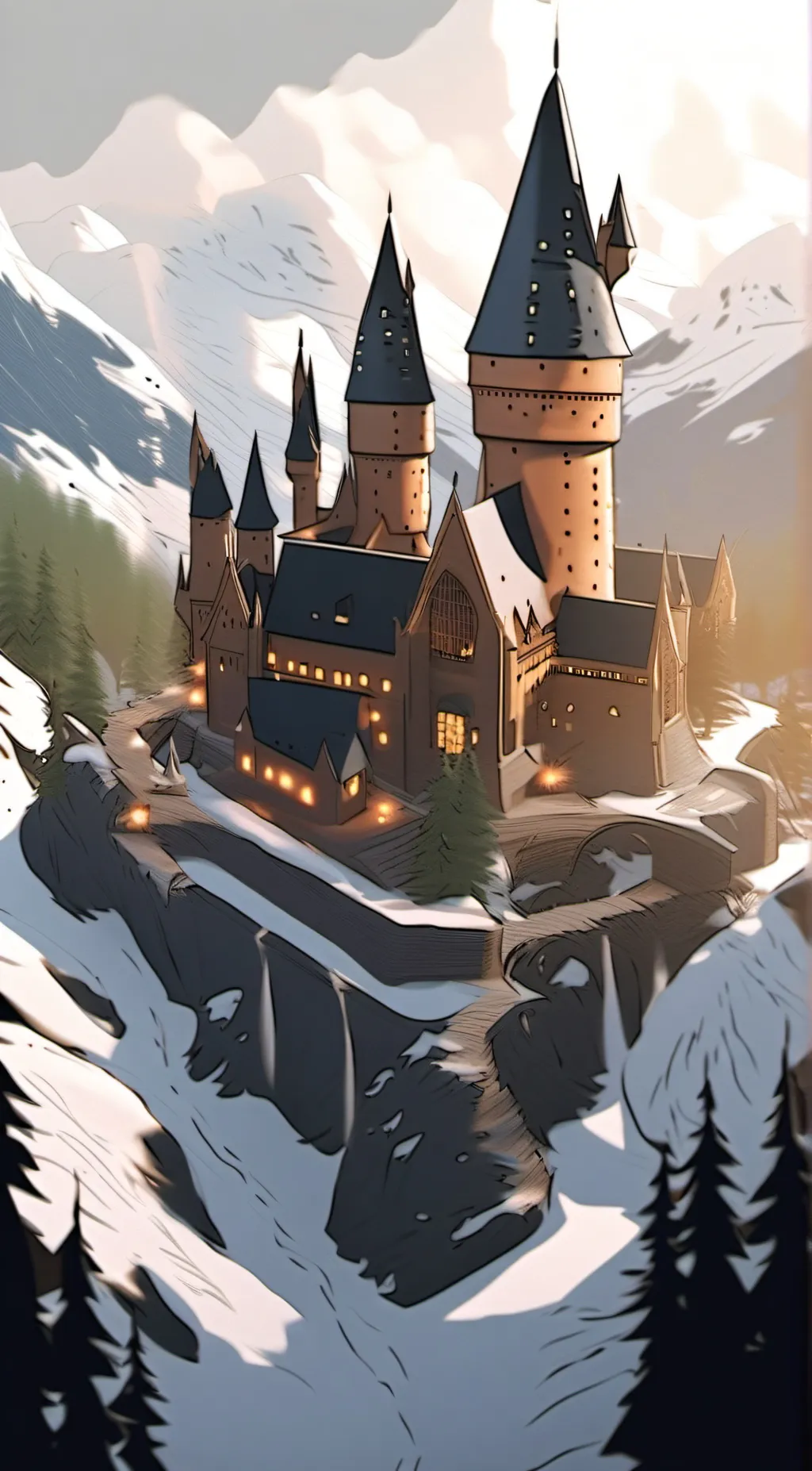 ai character: hogwarts💕💕💕 background