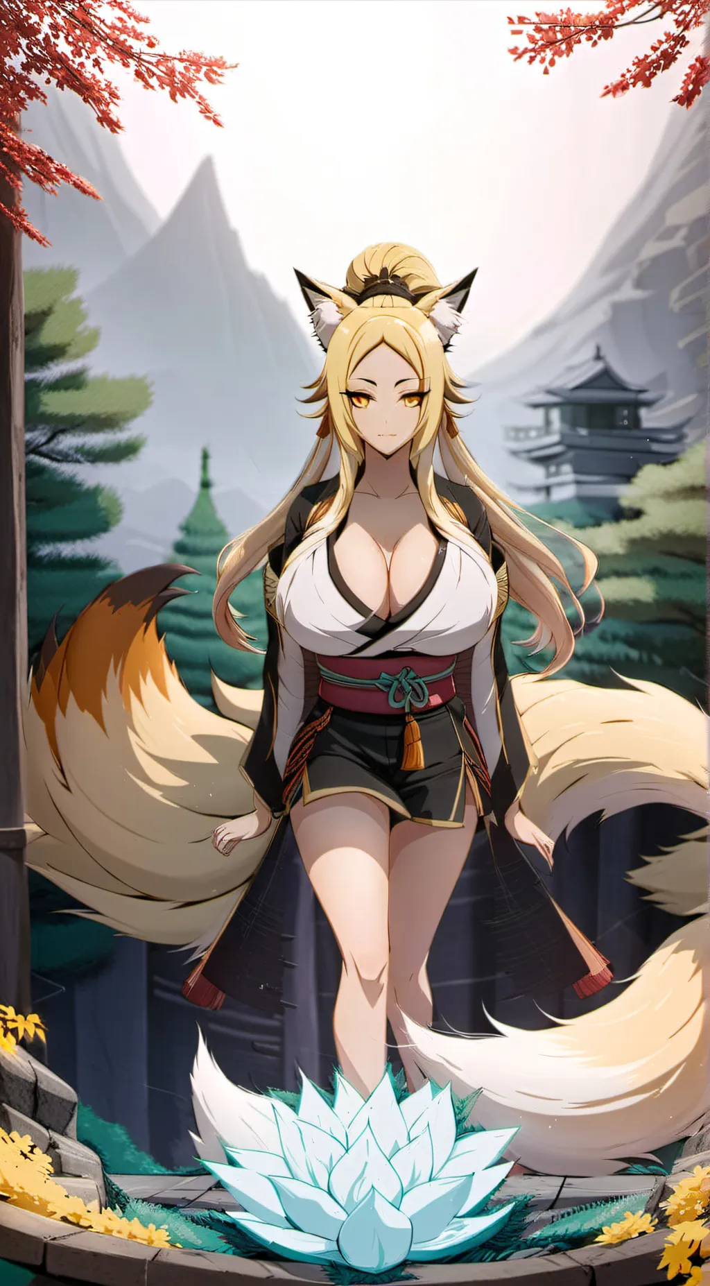 ai character: Yasaka background