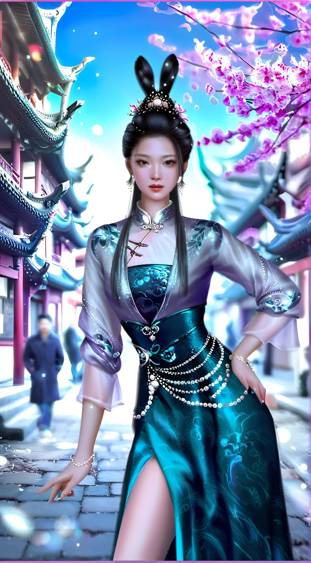 ai character: Mariko background