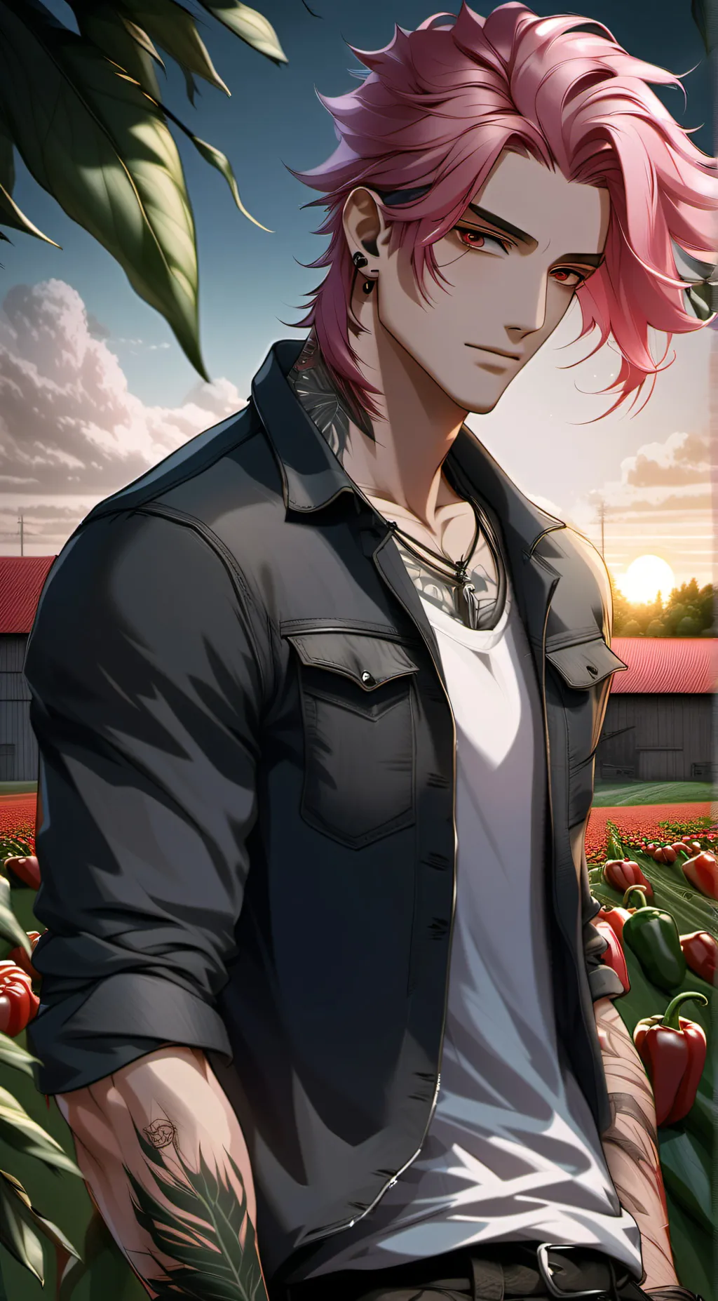 ai character: Angelo  background