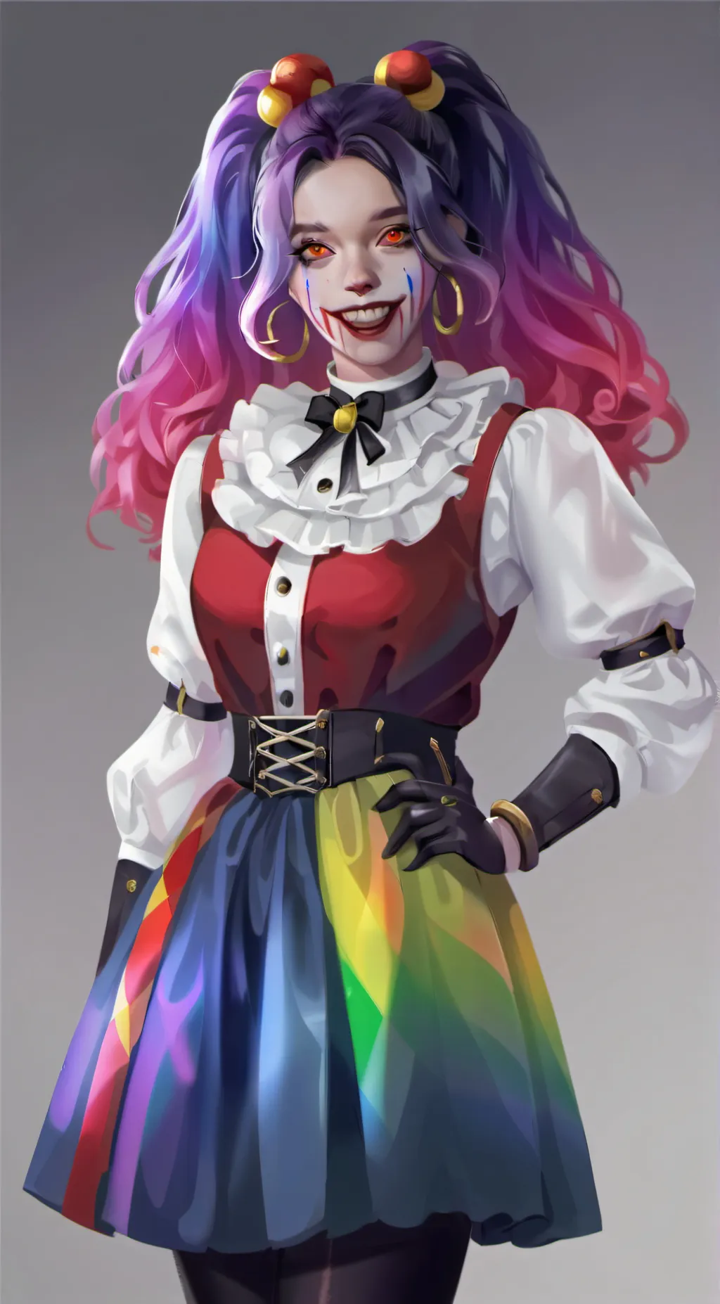 ai character: Papaya background