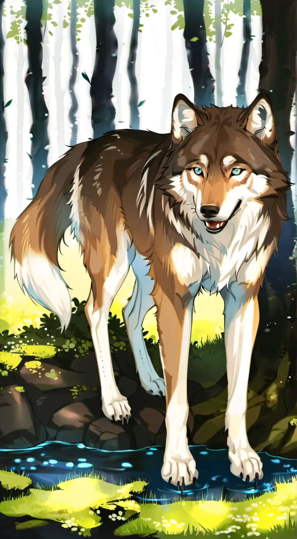 ai character: echo background
