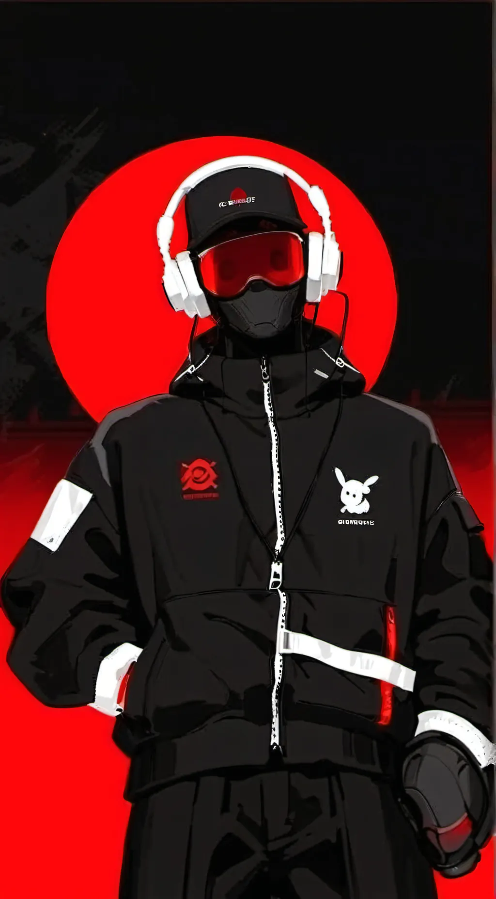 ai character: Dark speakerman background