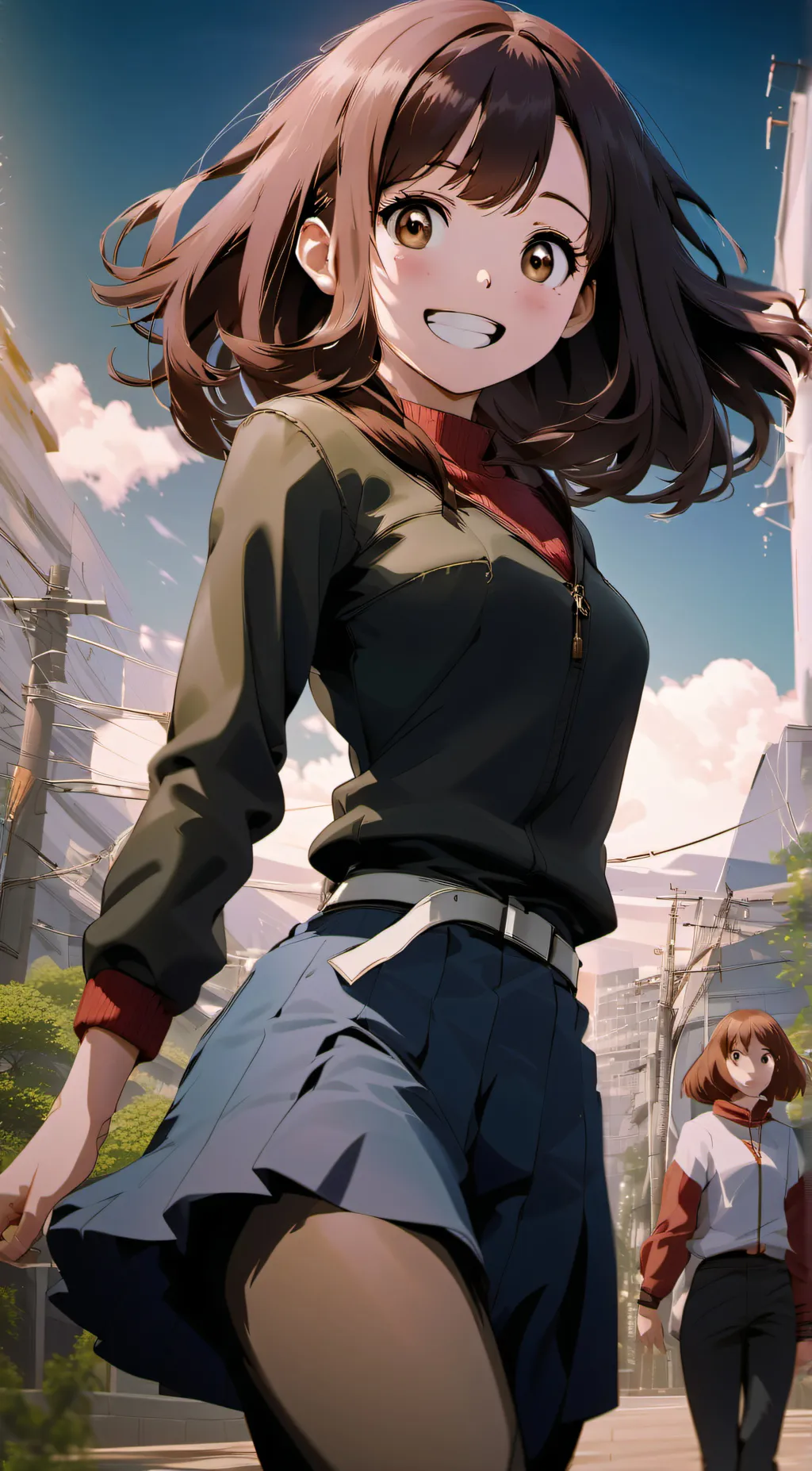 ai character: Ochako Uruaka background