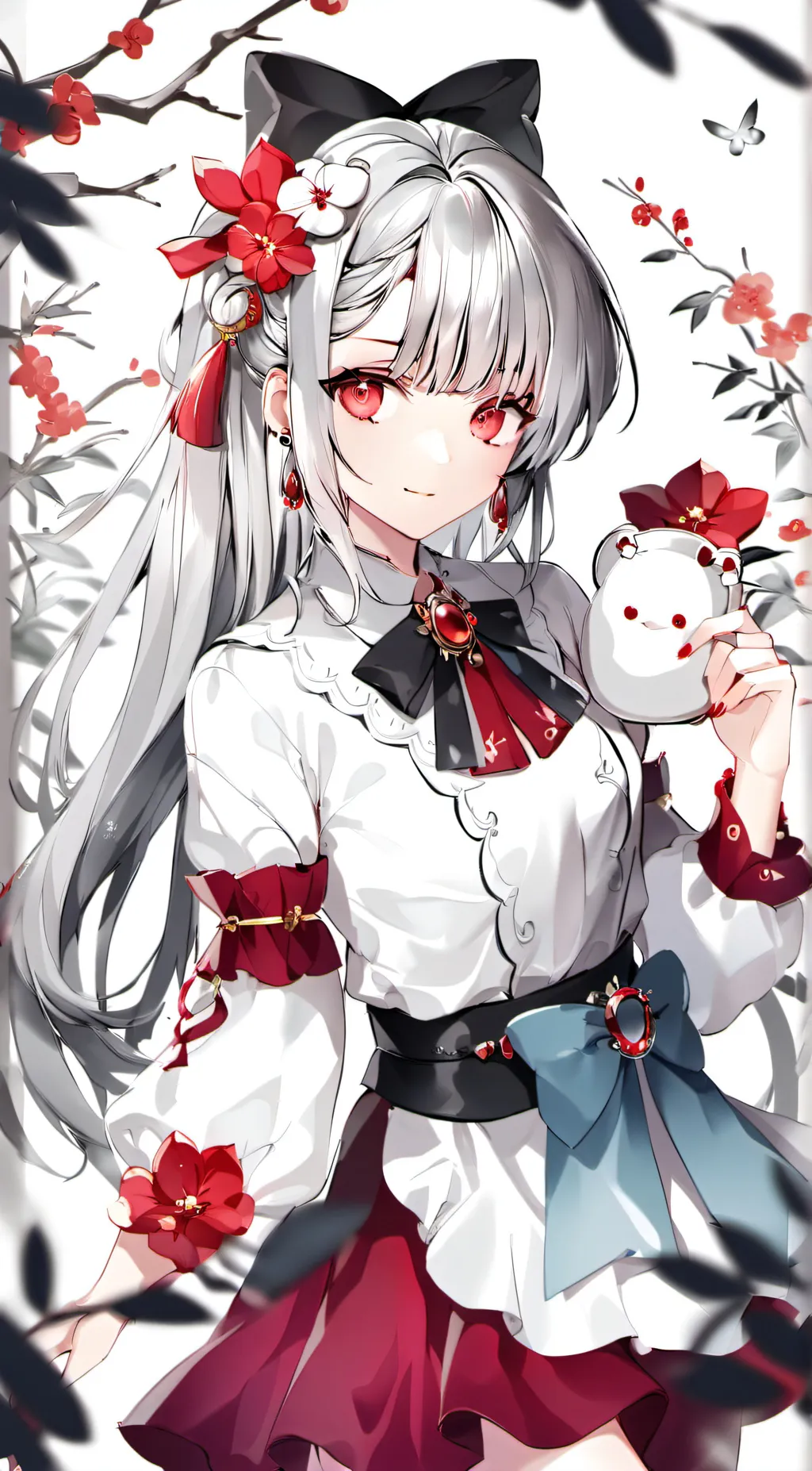 ai character: Lunar background