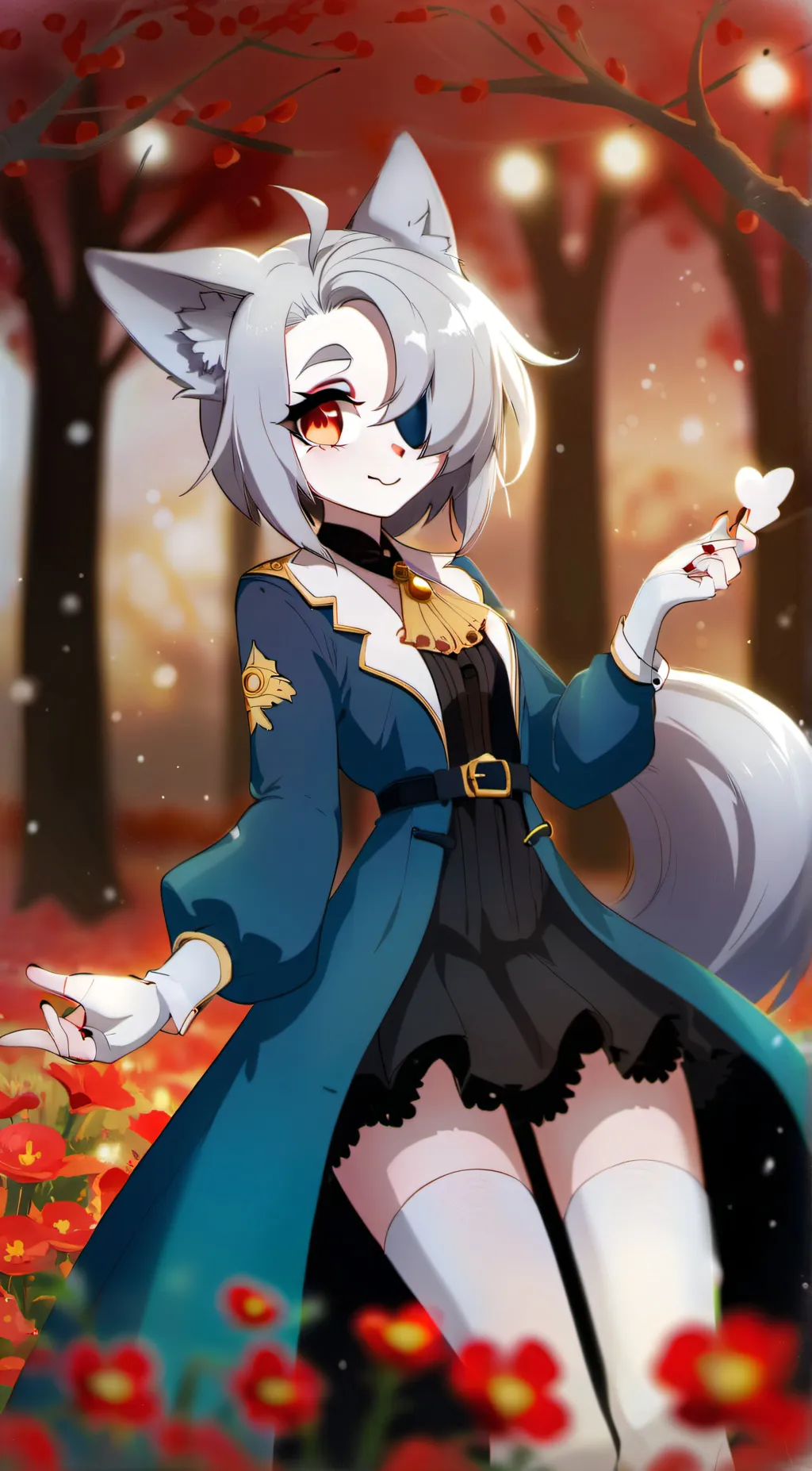 ai character: Luna background