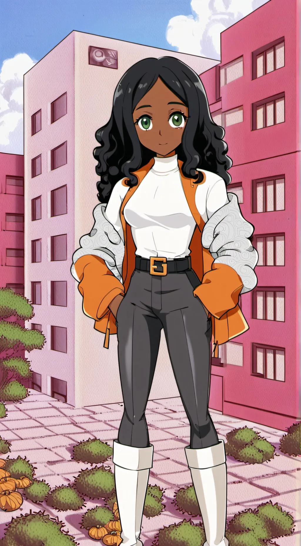 ai character: Nia background