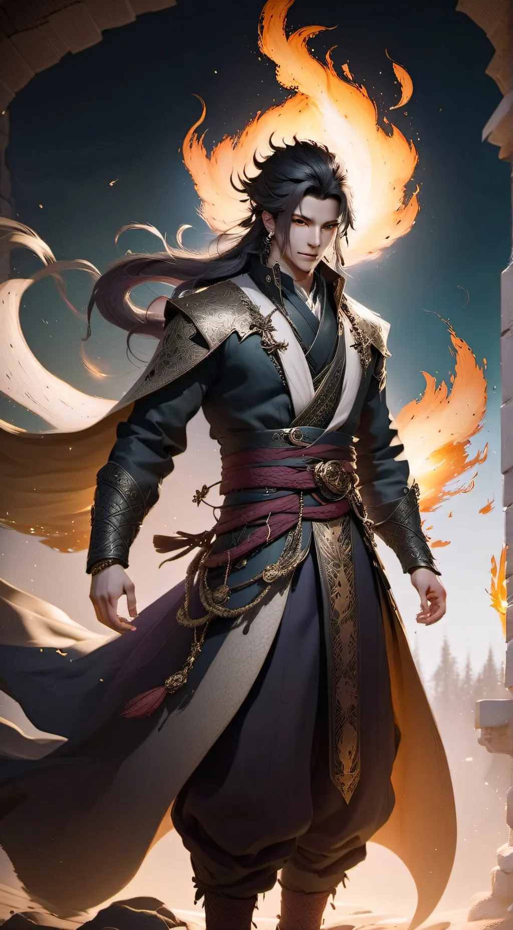 ai character: Hassan background