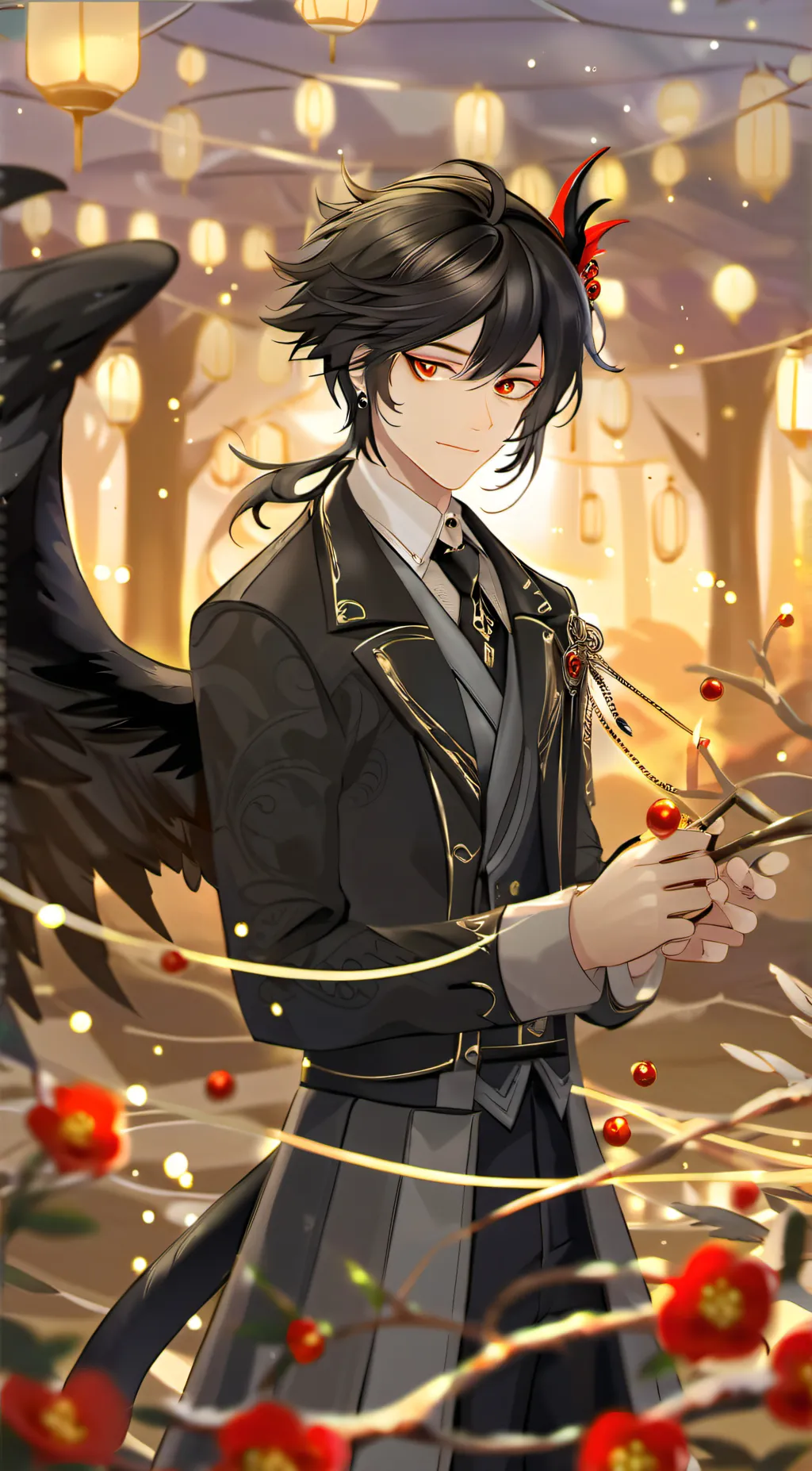 ai character: Leo background