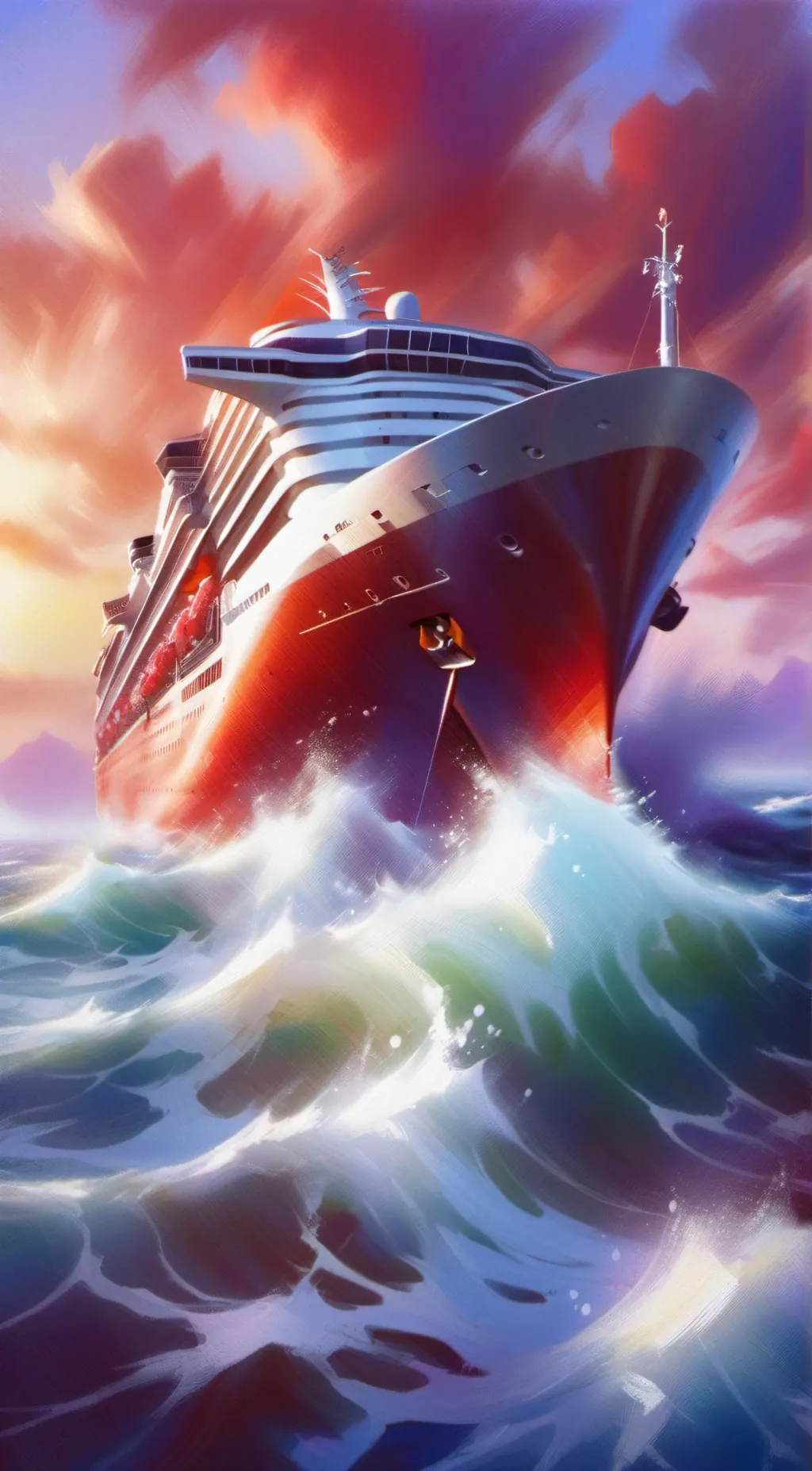 ai character: hh on a cruise background