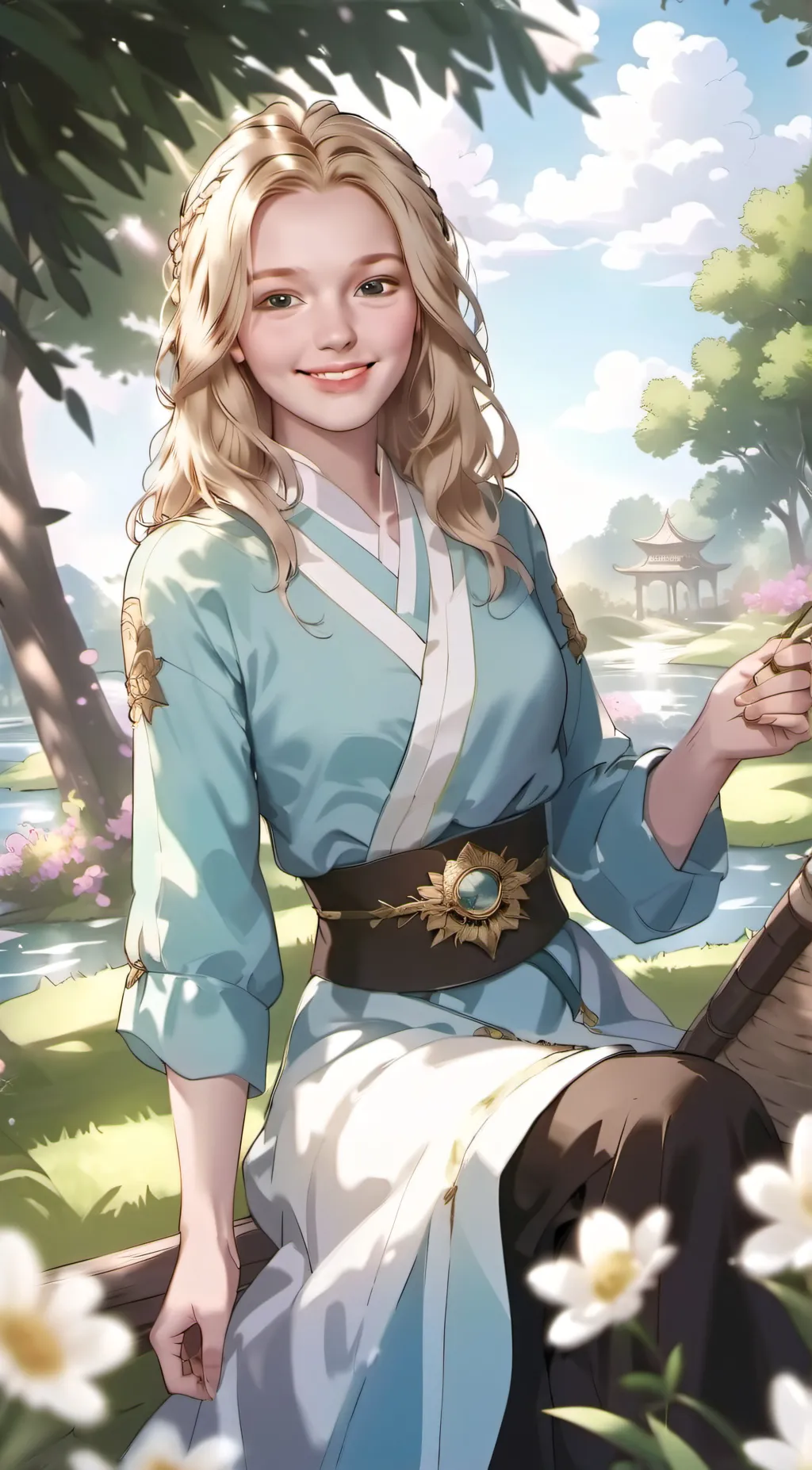ai character: ivy  background