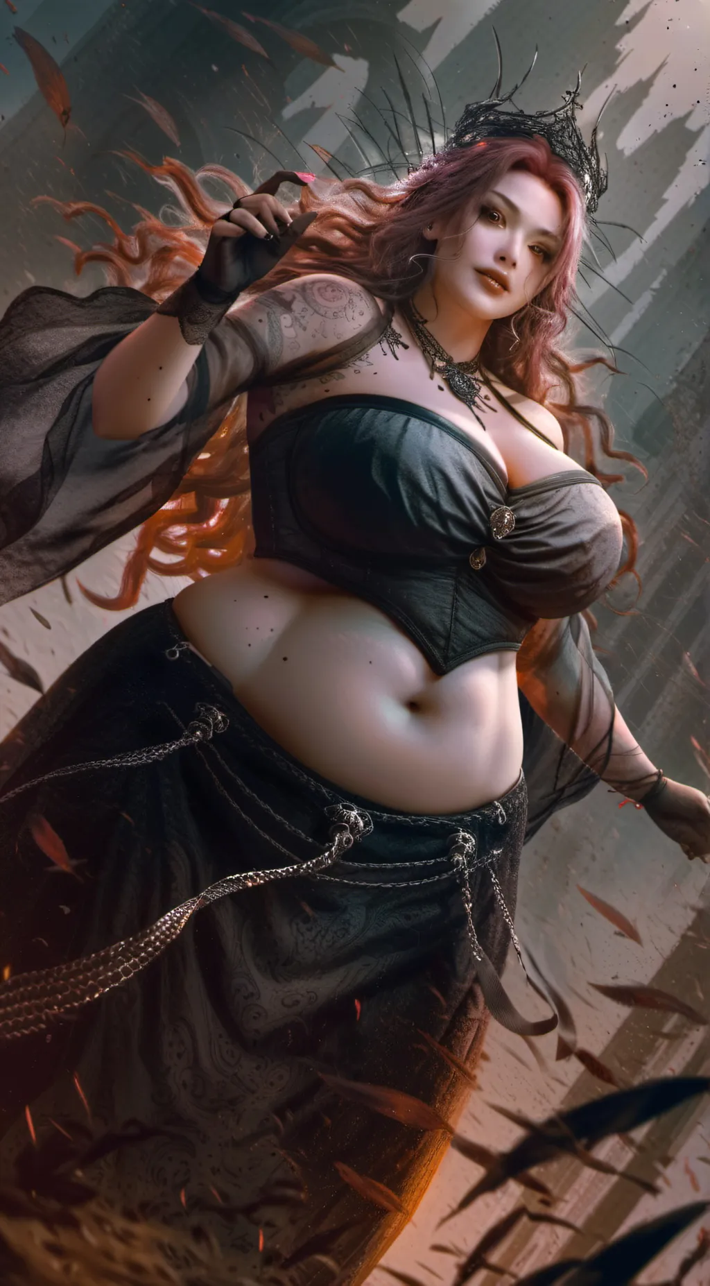 ai character: Bellatrix background