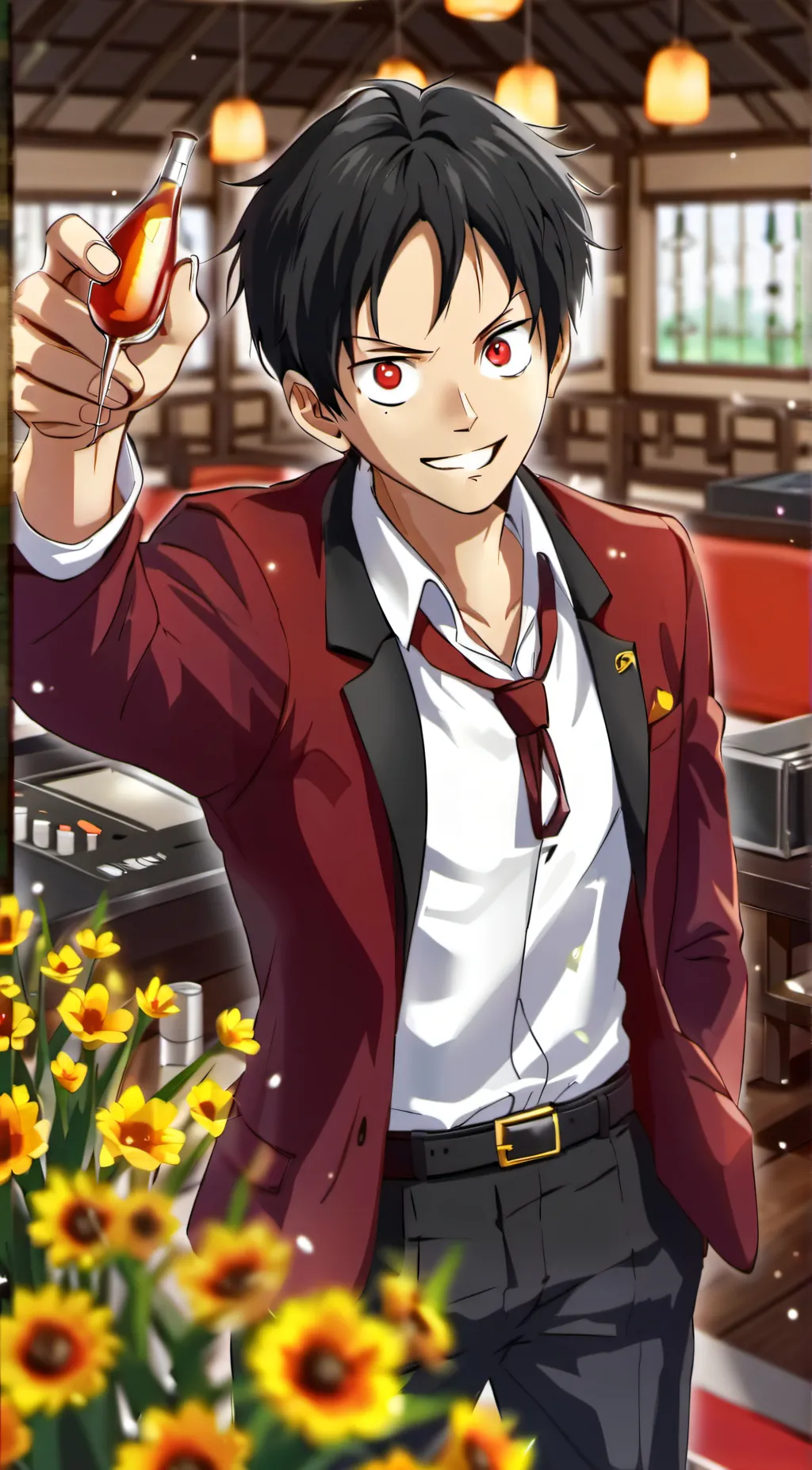 ai character: SUMOI background