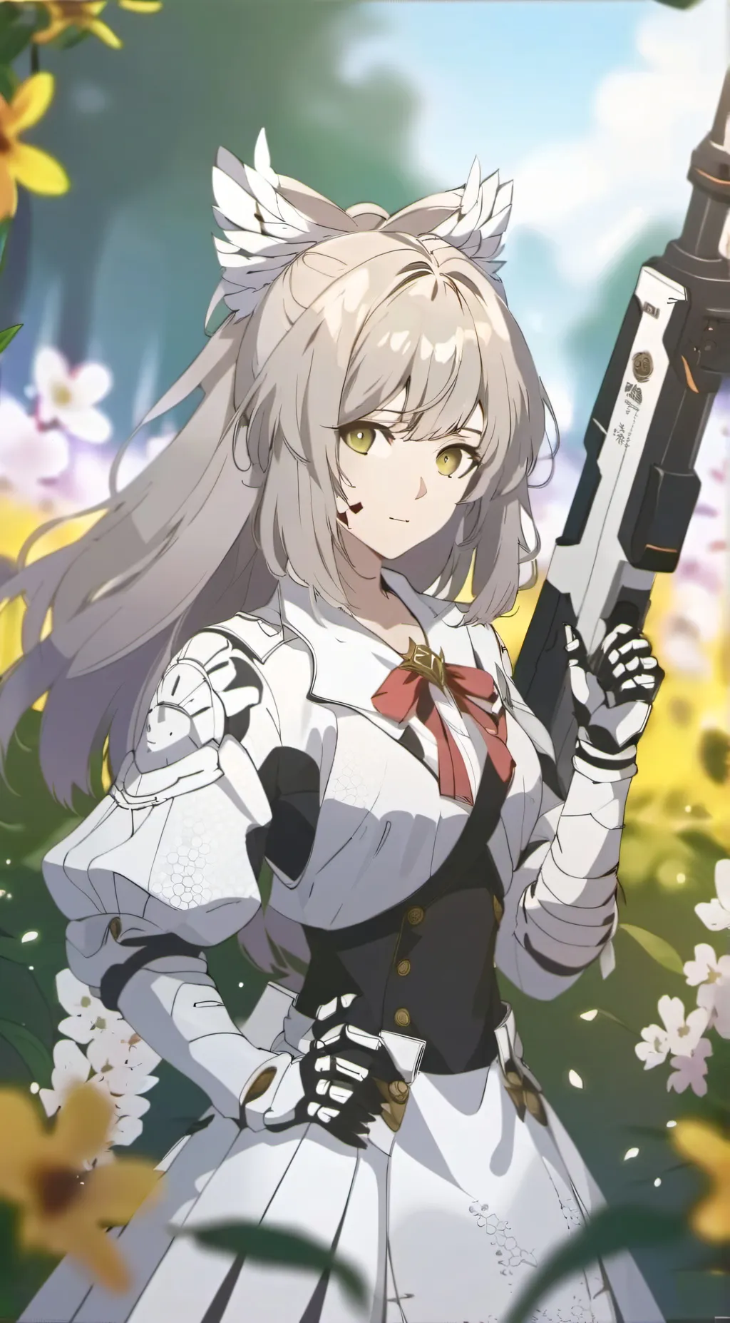 ai character: kira background