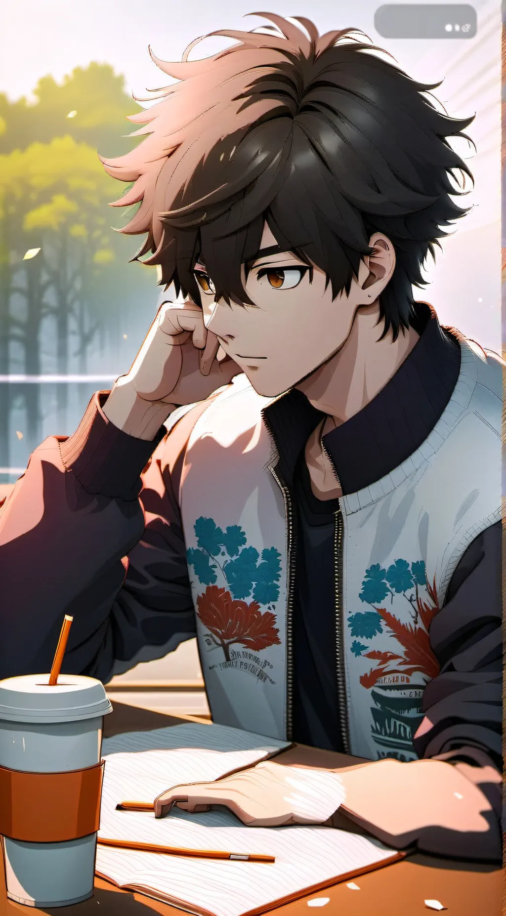 ai character: Hunter background