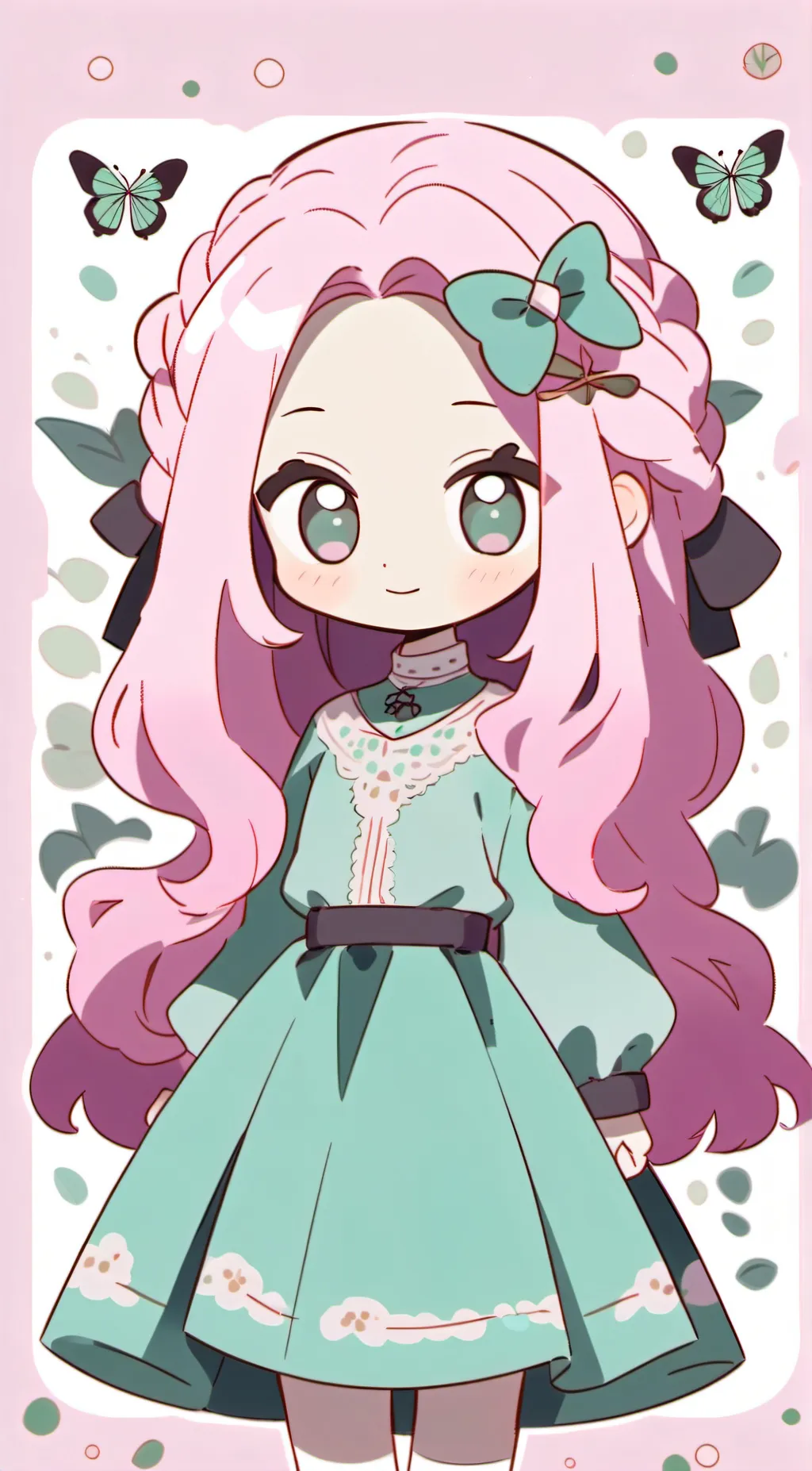 ai character: Fluttershy background